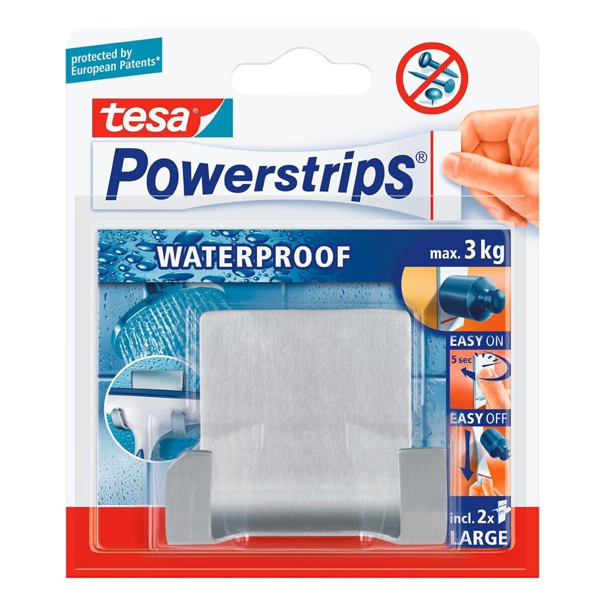 Klebehaken Powerstrips Waterproof