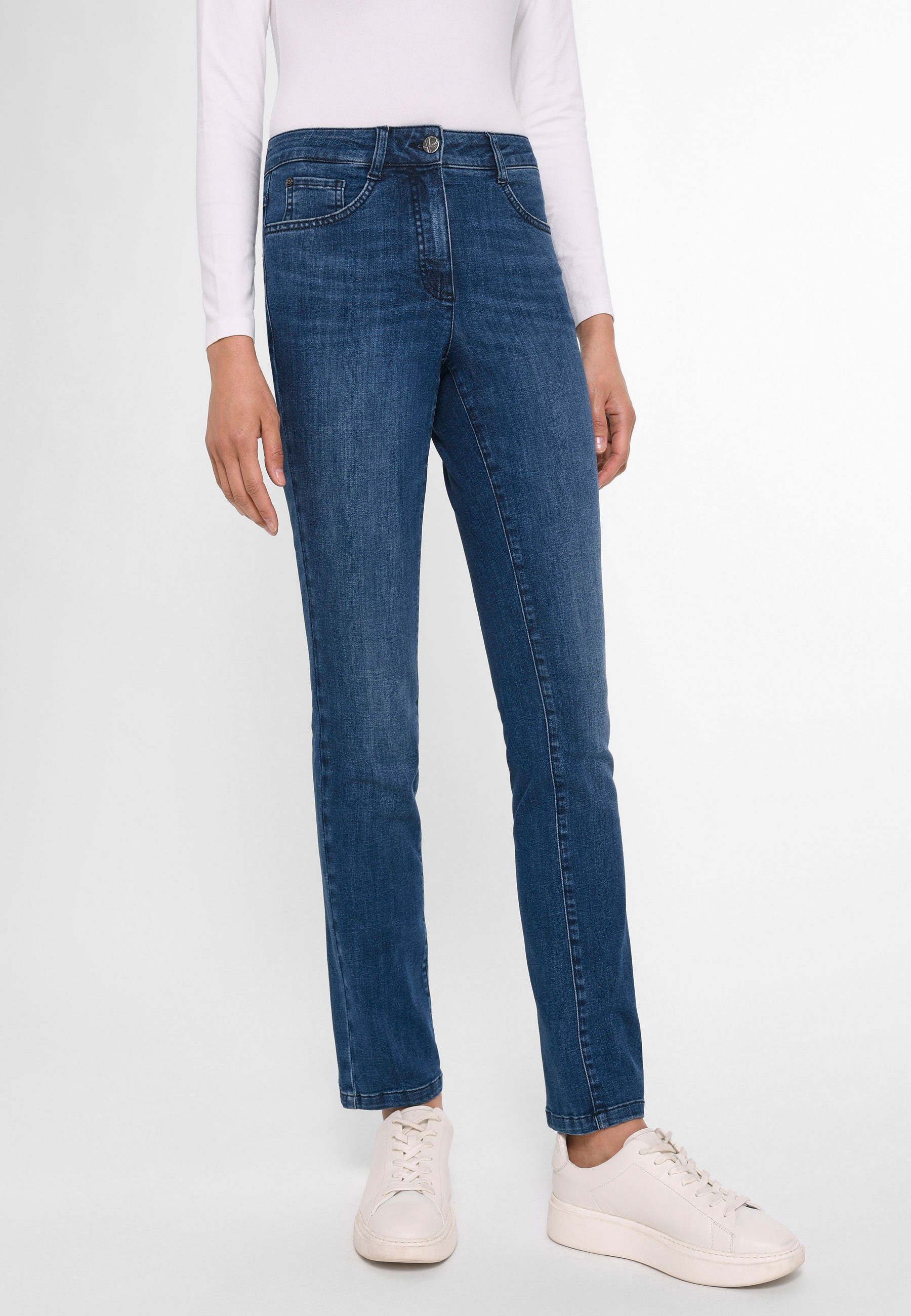 Basler 5-Pocket-Jeans Cotton mit Taschen blue_denim | Jeans