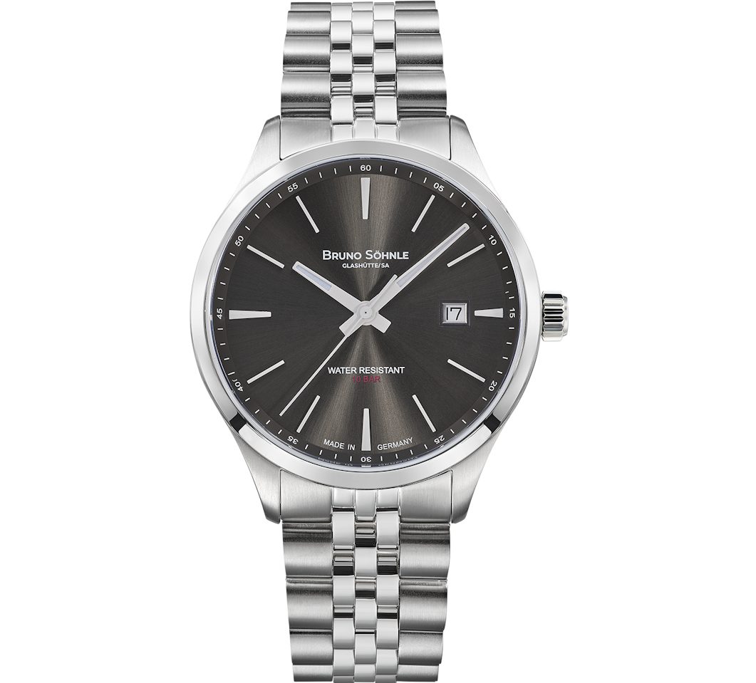 BRUNO SÖHNLE Quarzuhr Glashütte Herrenuhr Turin Big