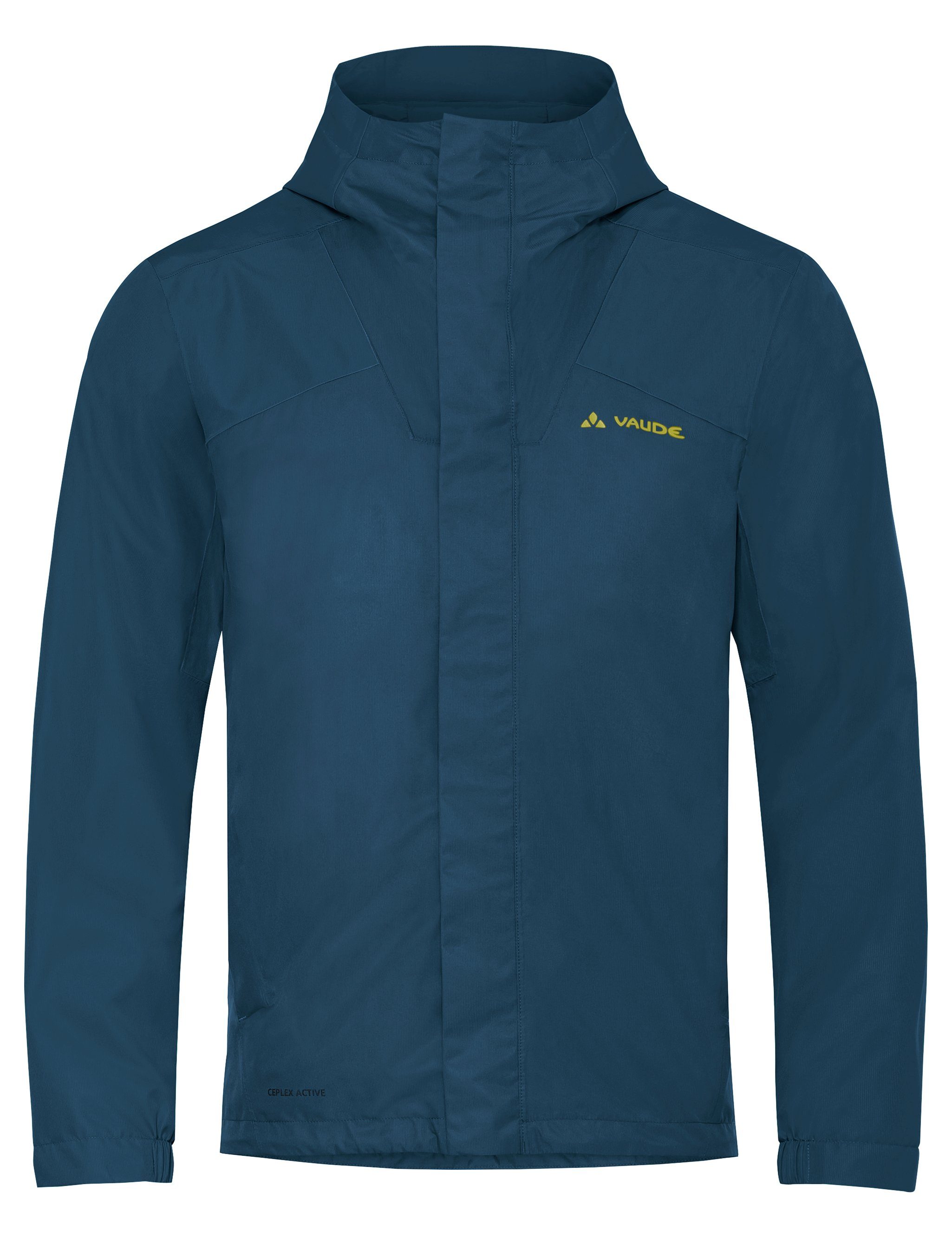 VAUDE Outdoorjacke SE Men's Strona 2L Jacket (1-St) Klimaneutral kompensiert baltic sea