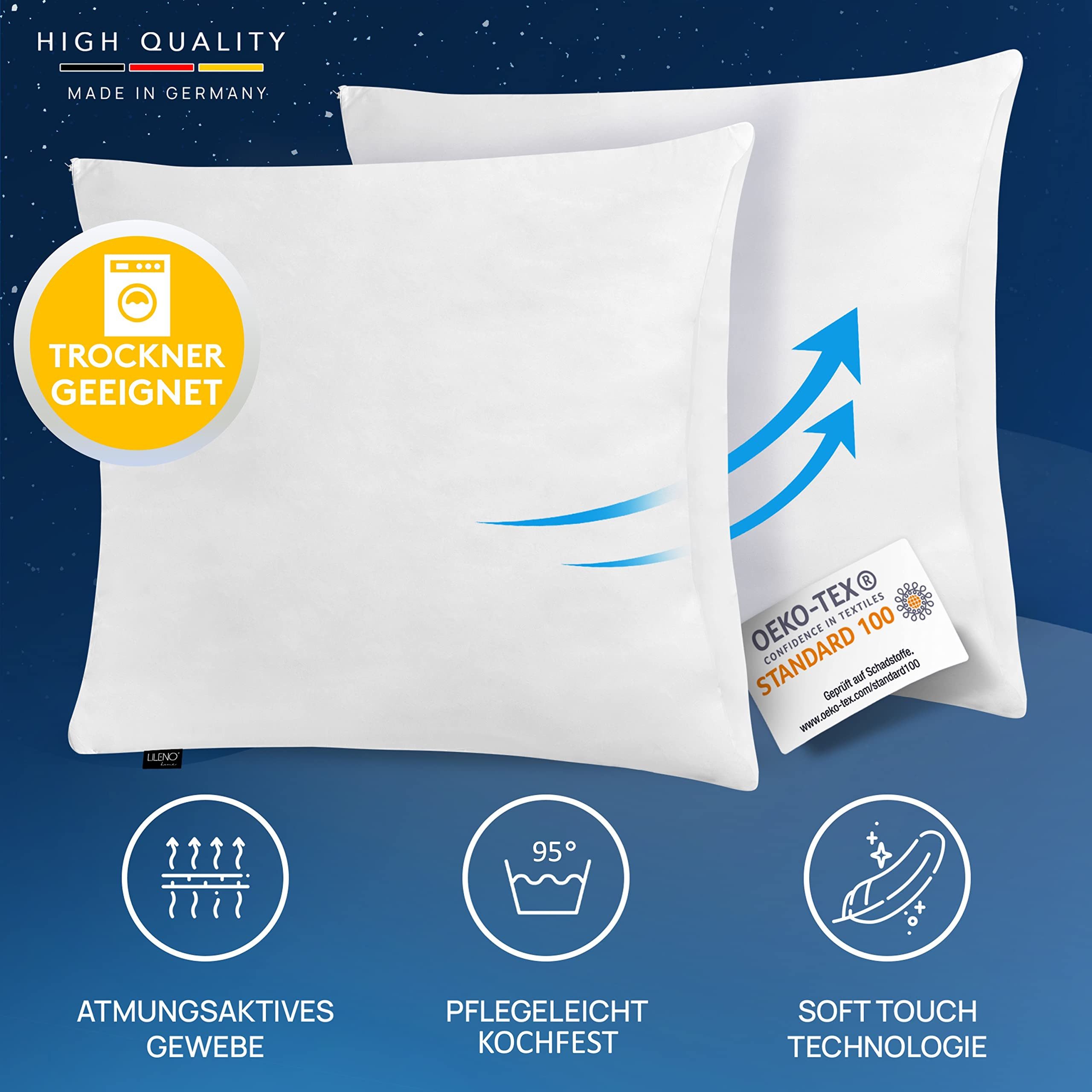 LILENO HOME Microfaserkissen - geeignet für günstig online kaufen