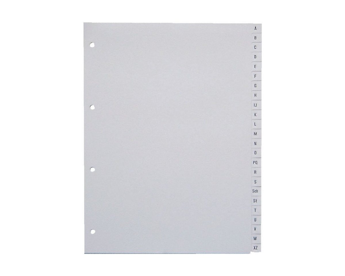 Otto Office Aktenordner, Register A-Z, DIN A4, 24-tlg., Kunststoff