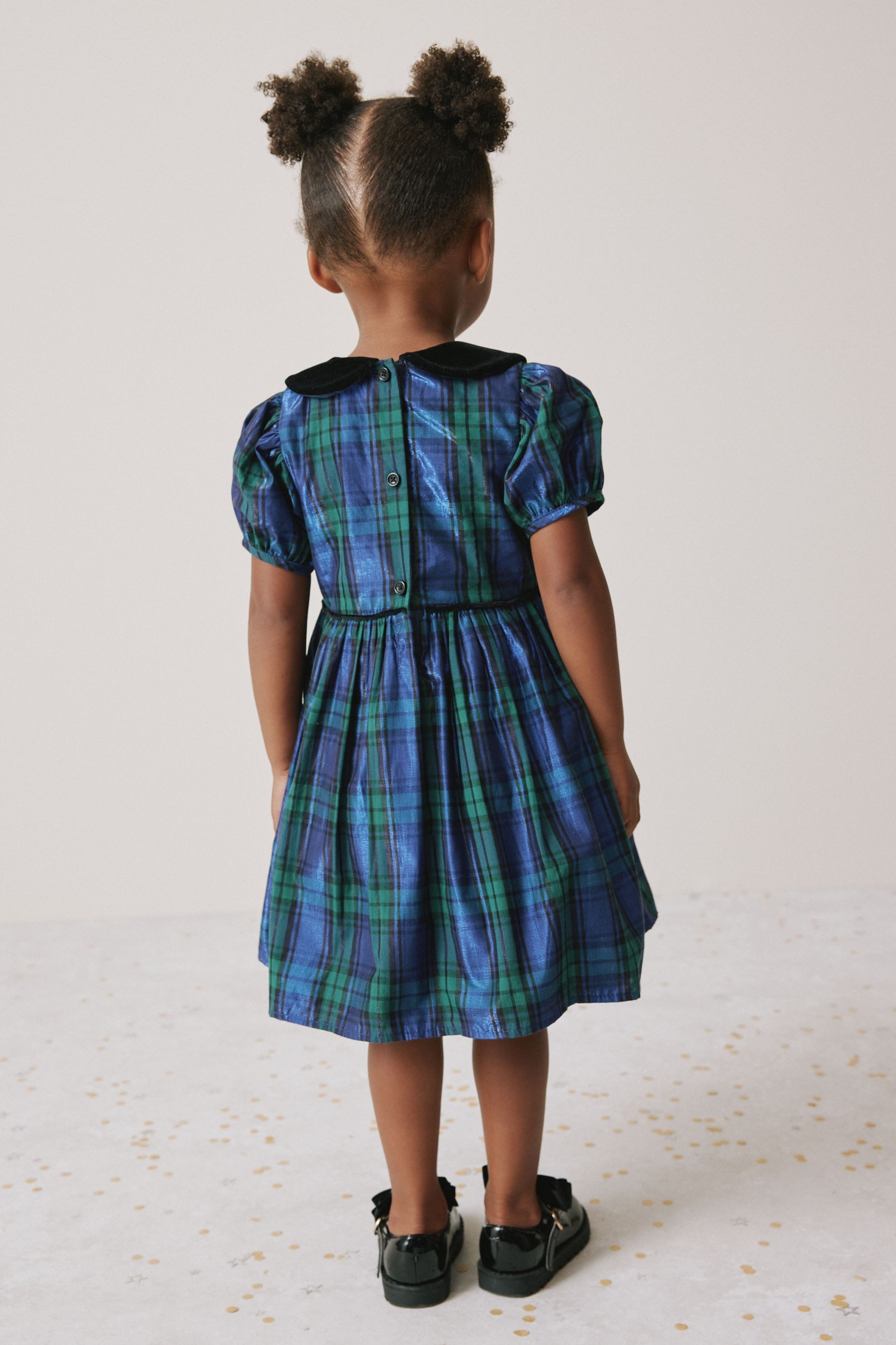 Next Partykleid Abendkleid mit Kragen (1-tlg)