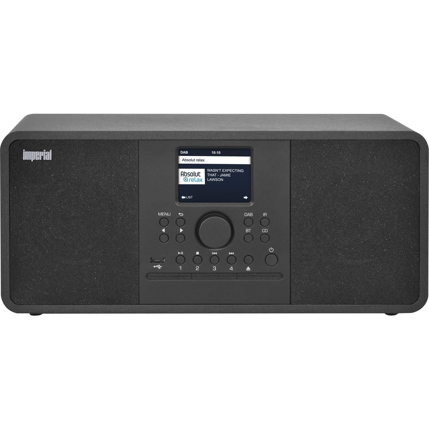 IMPERIAL by TELESTAR UKW-Radioempfang RDS UKW Internetradio) (DAB) (DAB+ Bluetooth i210 DAB+ CD DABMAN und CD Player mit Digitalradio