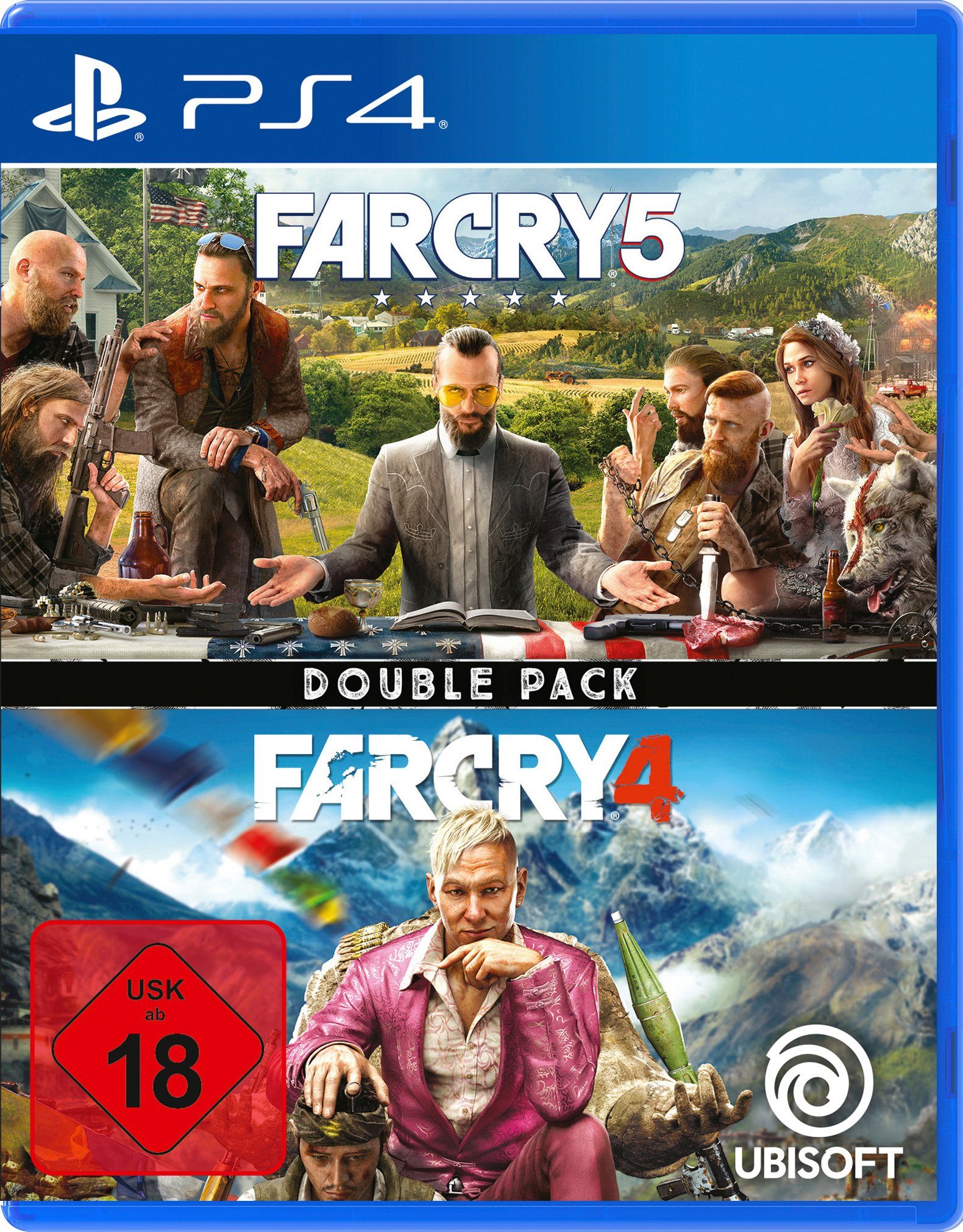 PS4 Far Cry 4 + 5 Double Pack