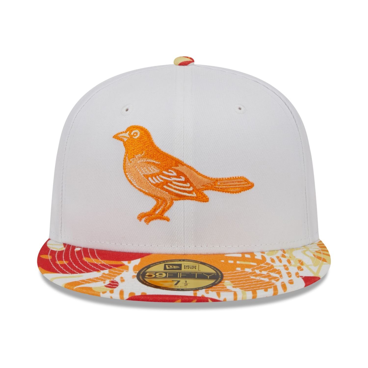floral New Orioles Cap 59Fifty Fitted Era Baltimore