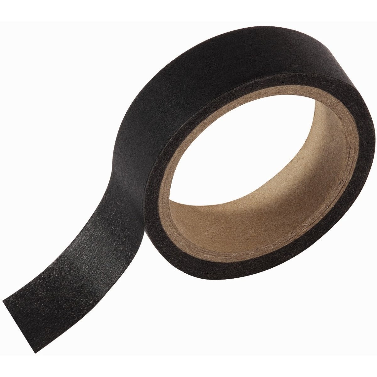 Klebeband Masking Tape Klebeband auf Rolle Papier schwarz 10x16000x0,1mm.