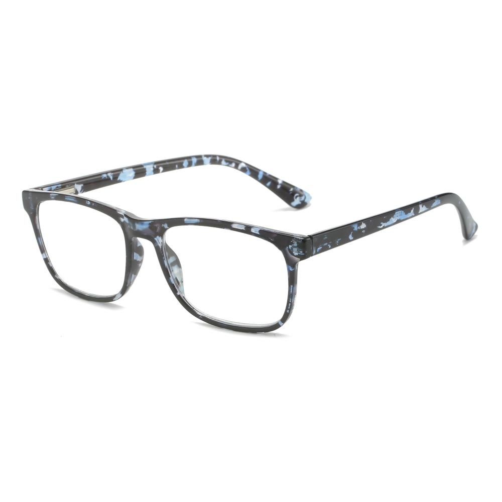 blau Stilvolle Anti-Ermüdungs-Anti-Blue-Lesebrillengläser Brille PACIEA