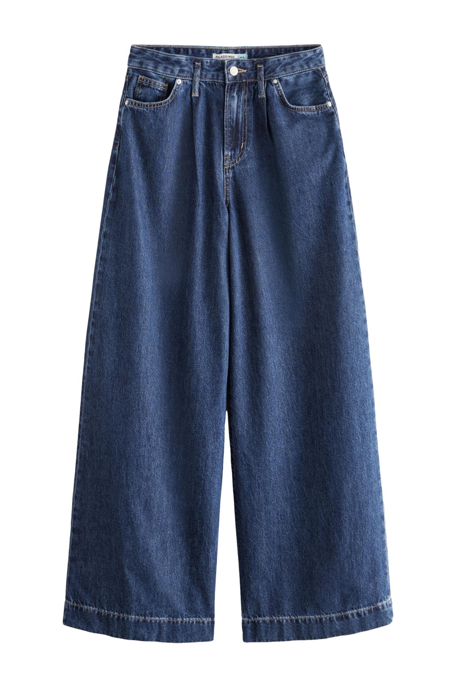 Next Weite Jeans Weite Palazzo-Jeans 100 % günstig online kaufen
