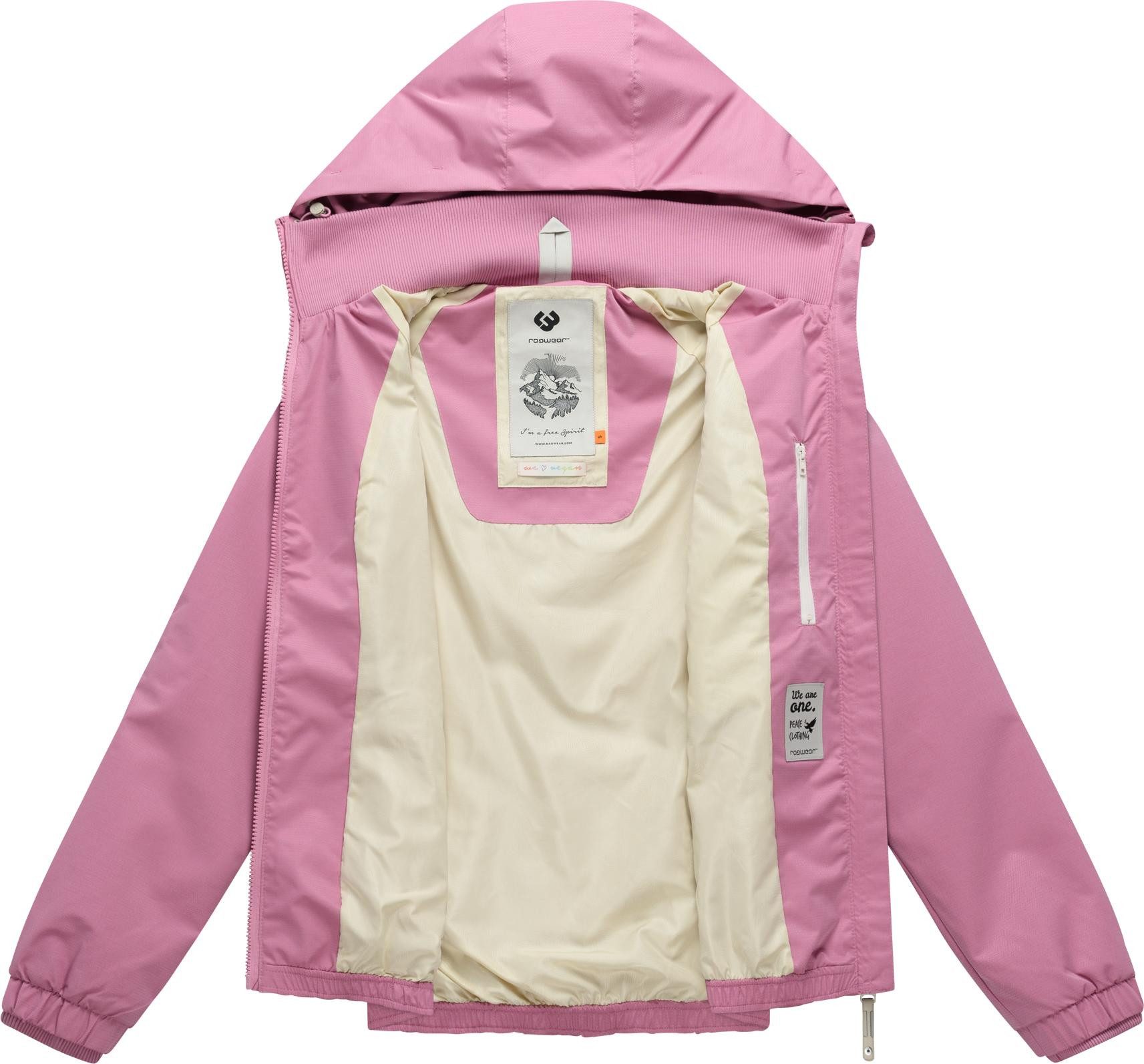 Ragwear Outdoorjacke Dizzie Tech Wasserdichte Damen Übergangsjacke mit großer Kapuze – Bild 4 von 5
