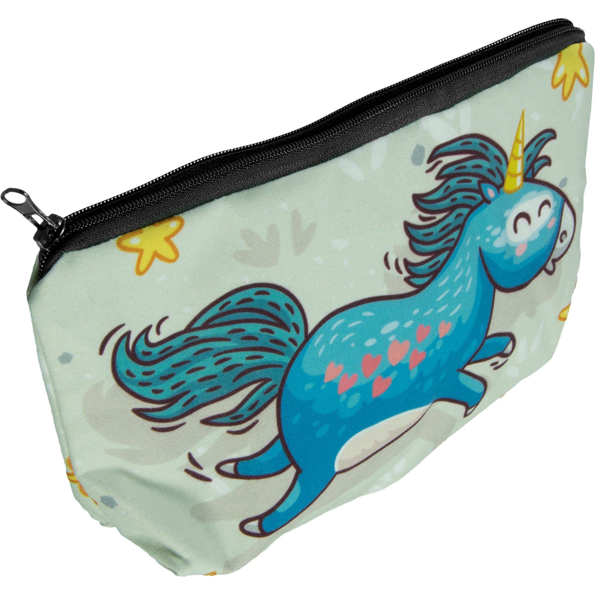 cosey Kosmetiktasche Einhorn Design – Make-up Tasche & Kulturbeutel (Einzelprodukt, 1 Stück)