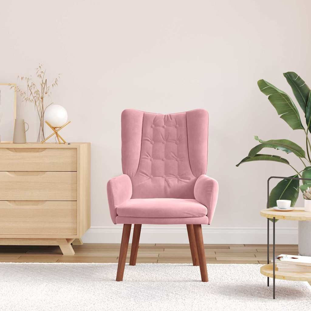 vidaXL Sessel Entspannungsstuhl Rosa 63 x günstig online kaufen