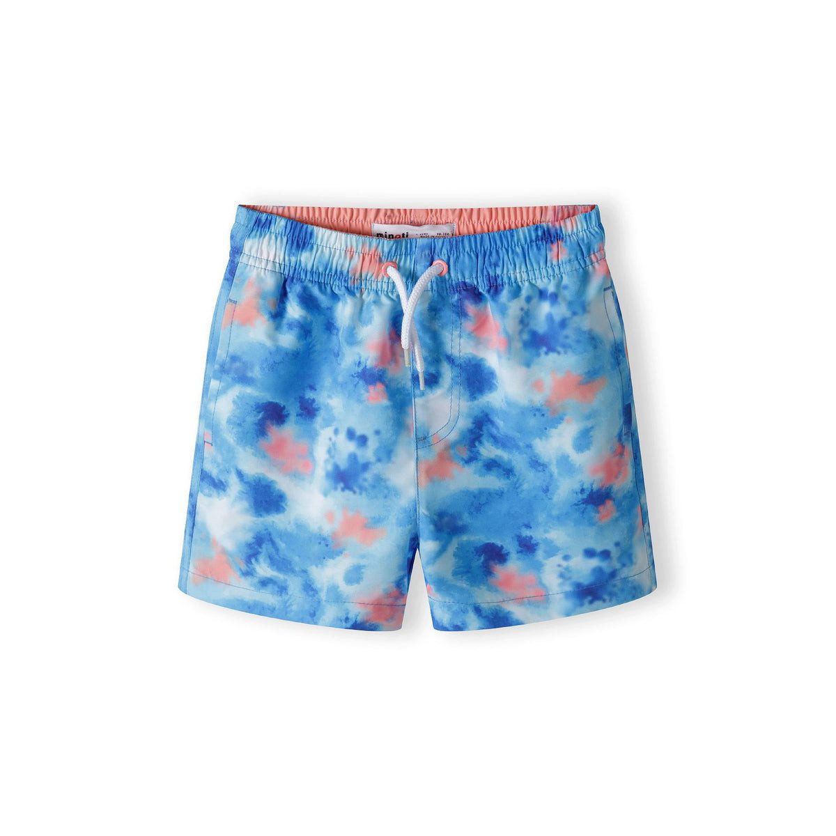 MINOTI Boxer-Badehose für Jungen mit Batik-Print Seitentaschen