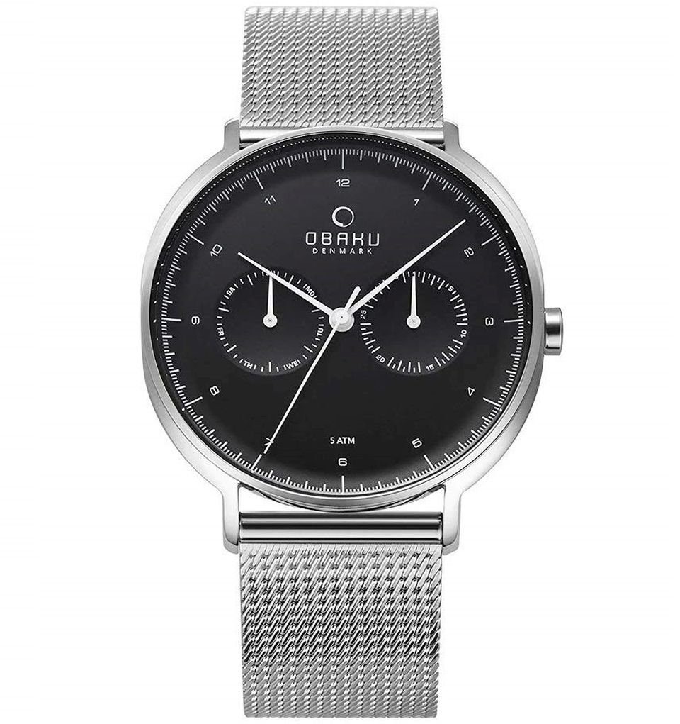 Quarzuhr Obaku V193GMCBMC Herrenuhr