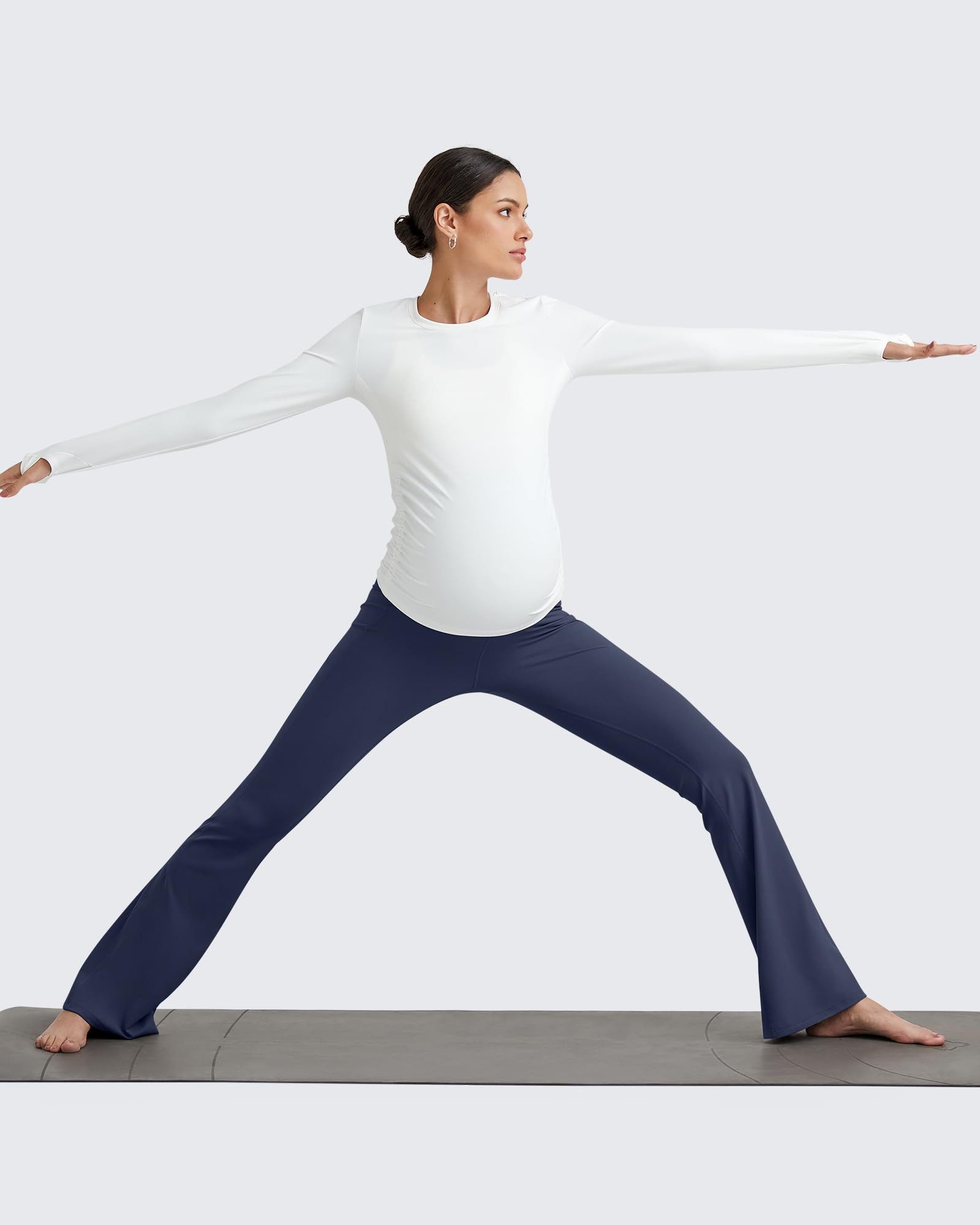 G4Free Umstandshose Damen Umstandsleggings Schlaghose Jogginghosen stoffhos günstig online kaufen