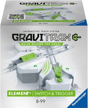 Ravensburger Kugelbahn-Bausatz GraviTrax POWER Switch & Trigger, Made in Europe, FSC® - schützt Wald - weltweit