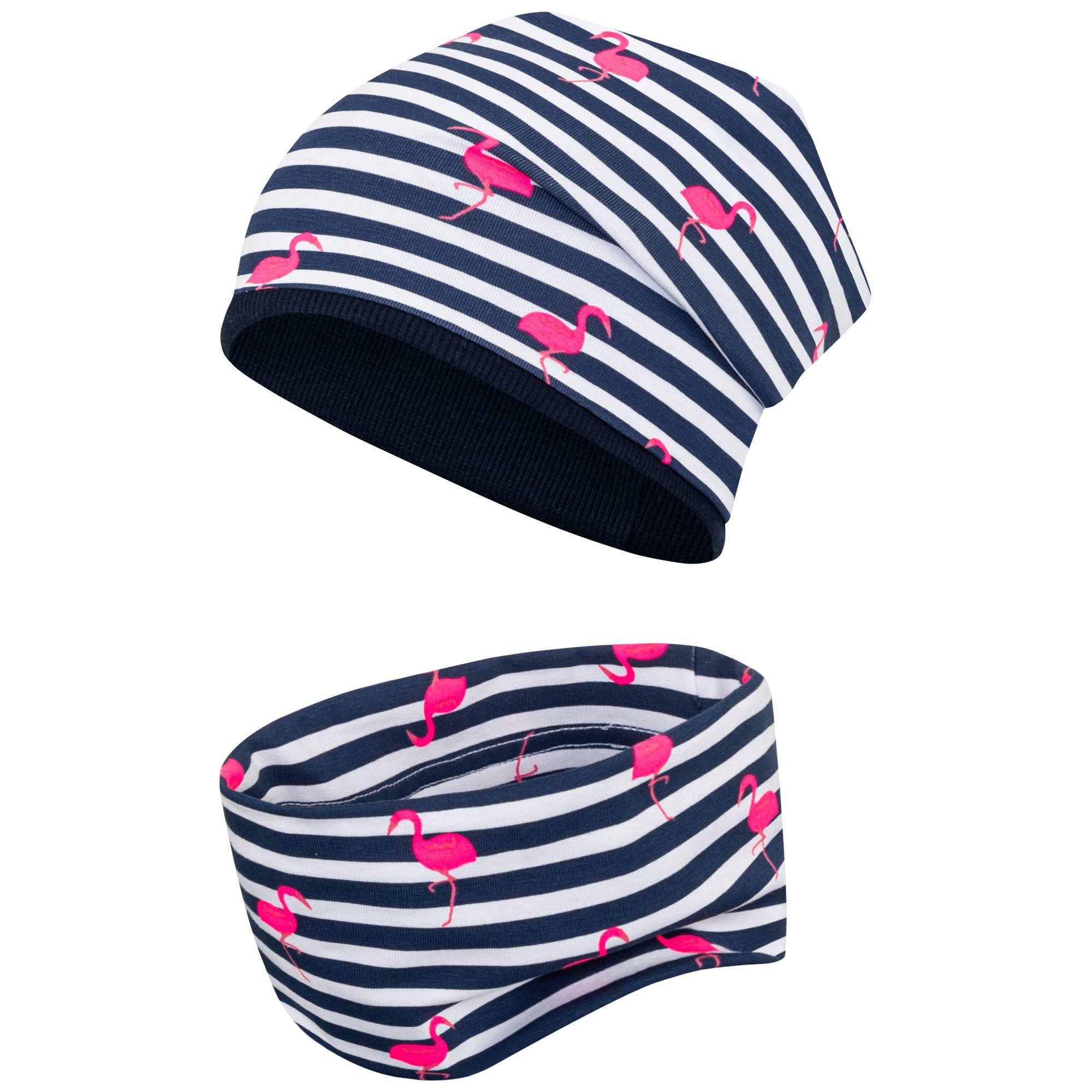 Mütze & Schal Übergangsmütze Schlauchschal Herbstmütze Beanie