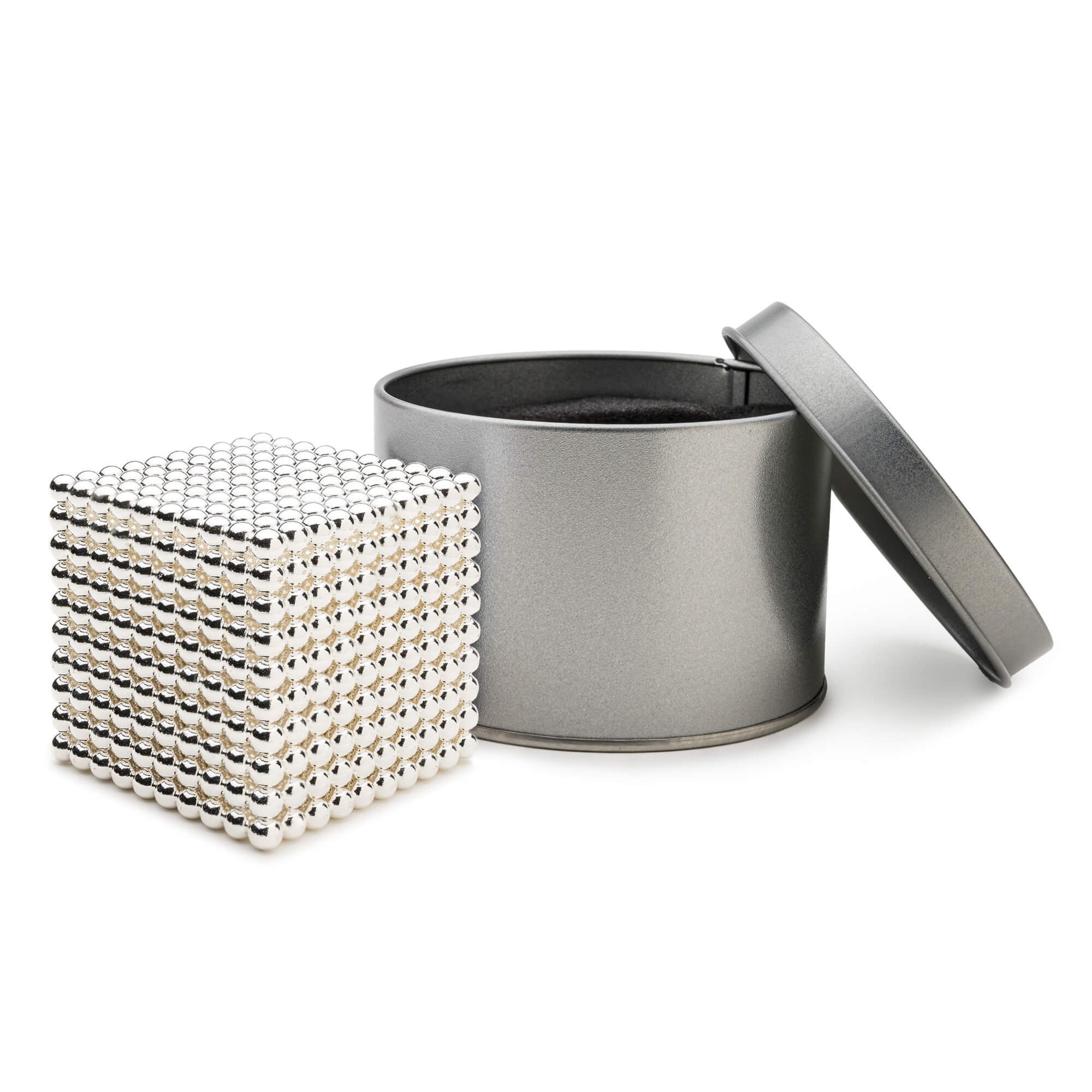 FurniSafe FurniSafe Neocube 5 mm Magnetkugeln silber Set 1.000 Kugeln Magnetspielbausteine, (1000 St)