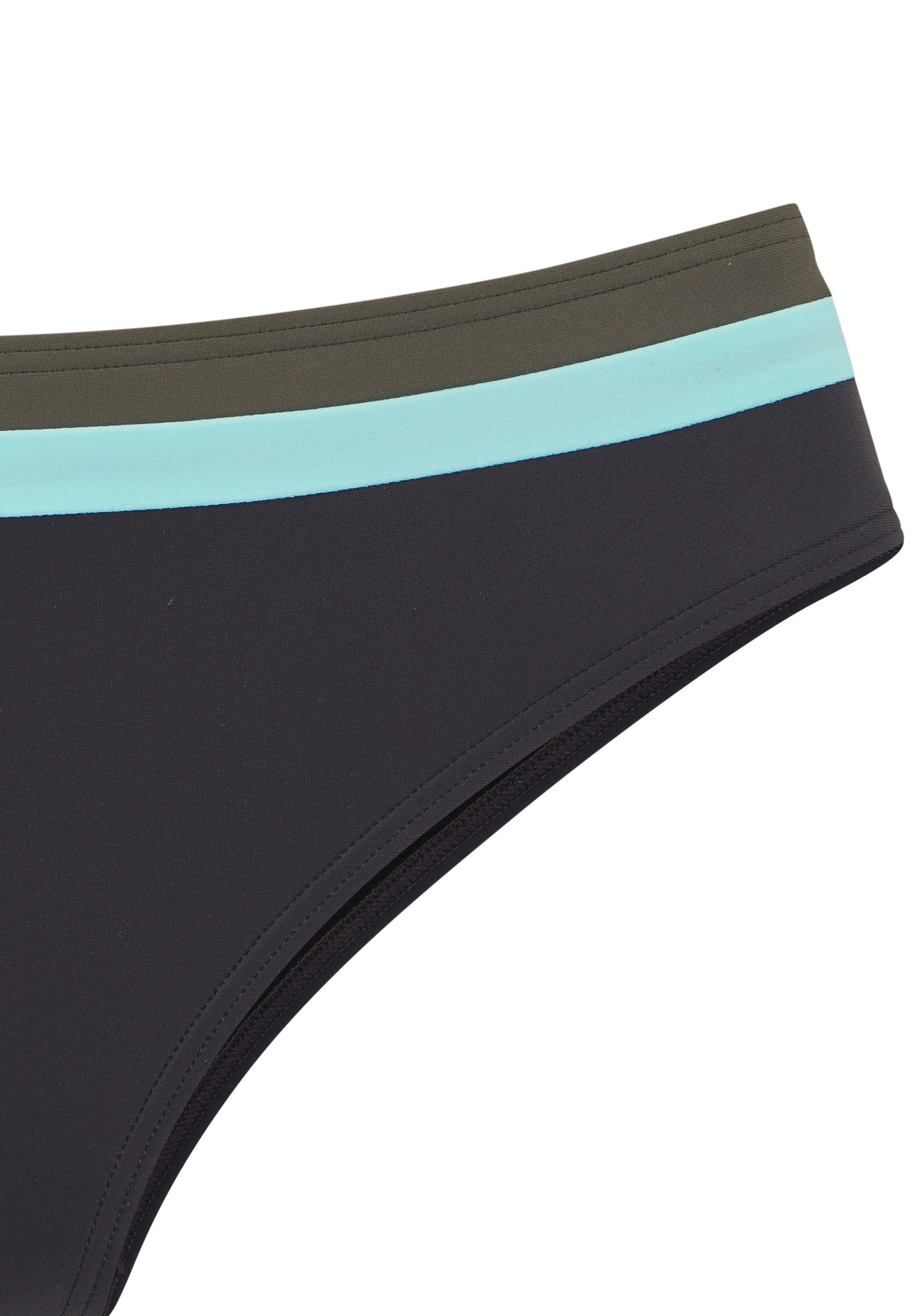 s.Oliver Bikini-Hose Yella mit kontrastfarbenen Details