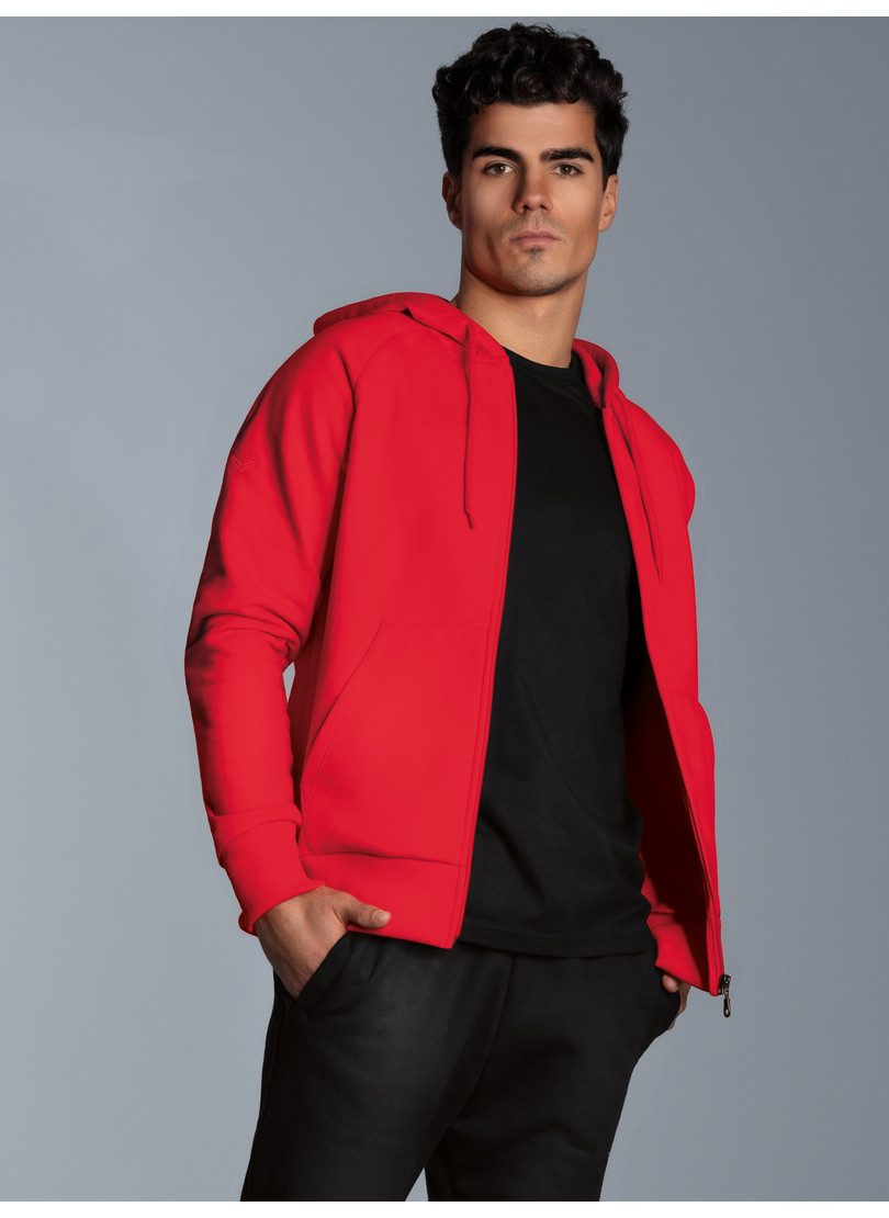 Sweatjacke TRIGEMA Sweatjacke mit Kapuze