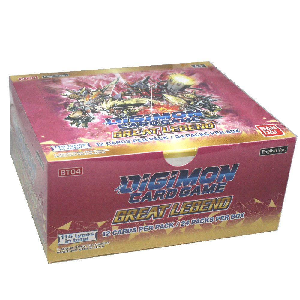 Digimon Sammelkarte Digimon Card Game - Great Legend Display - Englisch