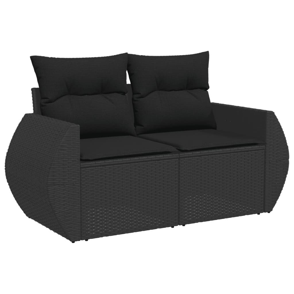 vidaXL Loungesofa Gartensofa mit Kissen 2-Sitzer günstig online kaufen