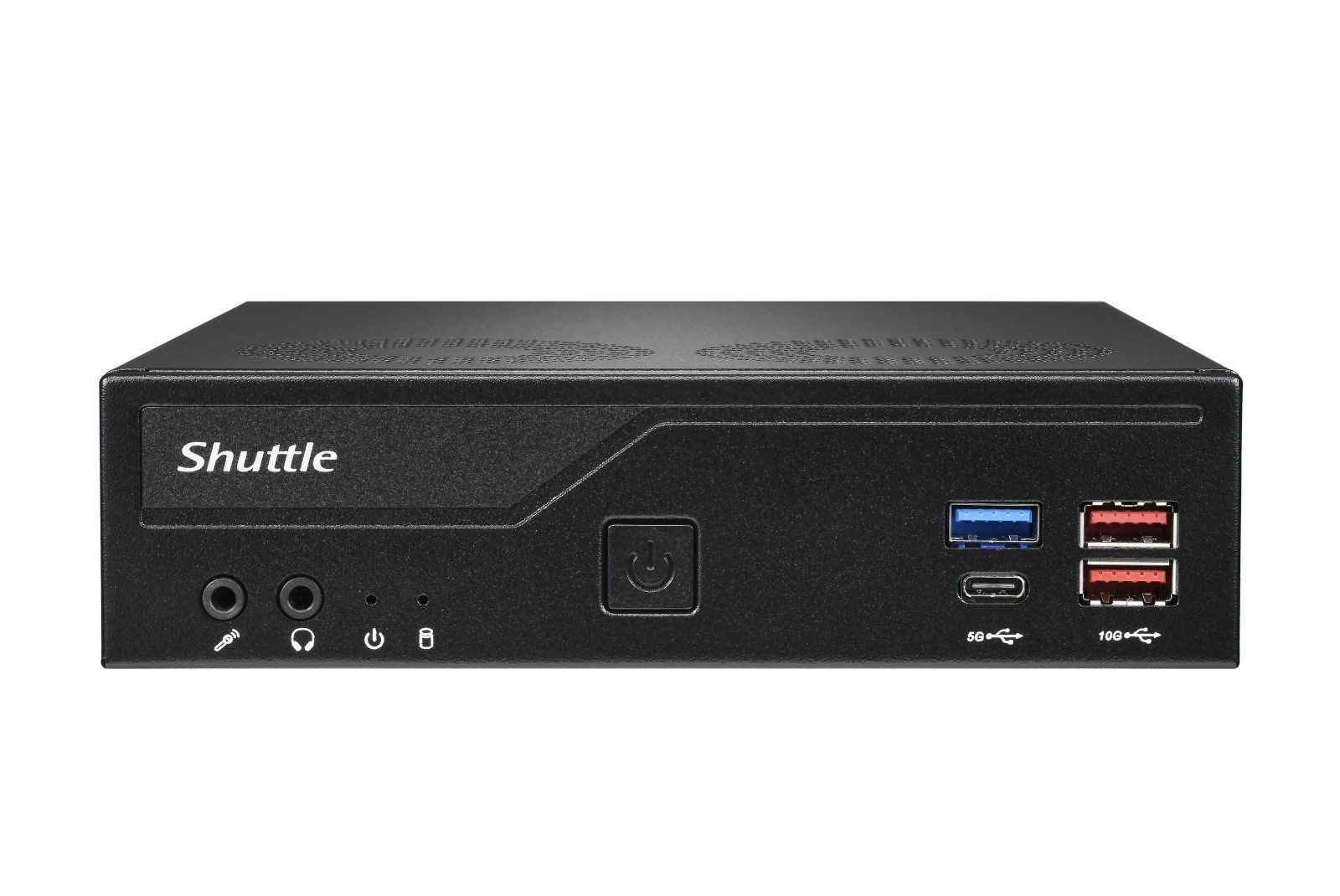Shuttle Barebone XPC slim DH770 LGA1700 2xSODIMM 2xM.2 2xHDMI 2xDP PC (Eingebautes Mikrofon, Kopfhörerbuchse)