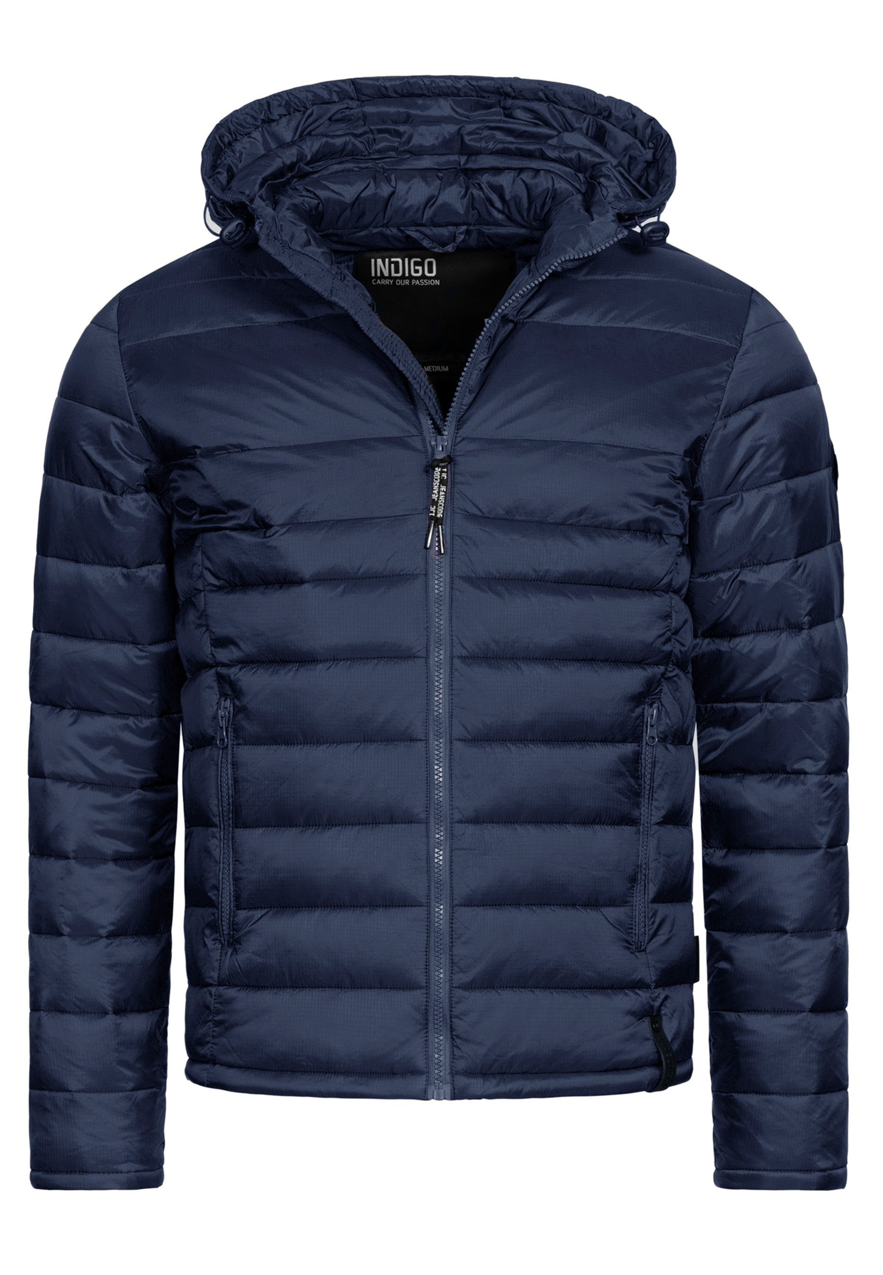 Indicode Sommerjacke Hampshire mit elastischen Bündchen günstig online kaufen