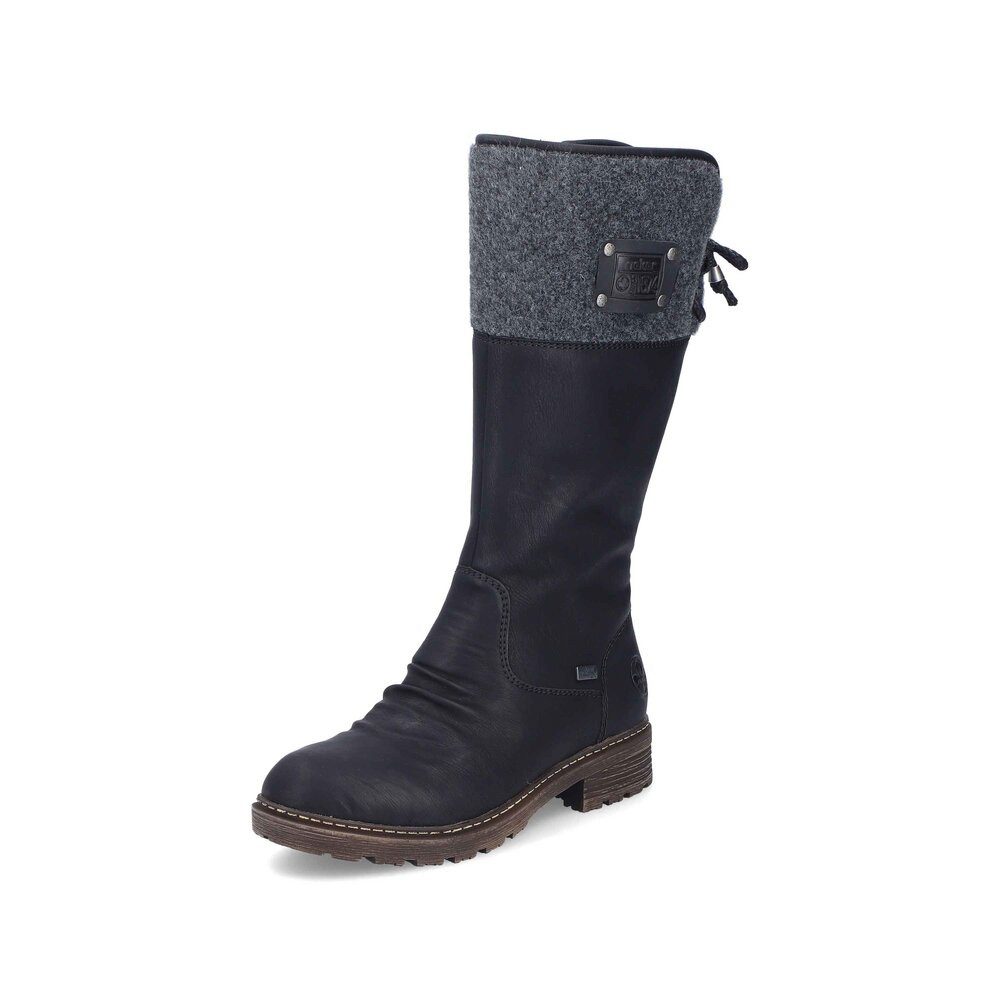 Rieker Rieker - Belinga/Filz/Oilybuk - Schwarz Stiefel