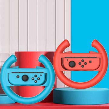 yhroo Nintendo-Schutzhülle Lenkrad-Controller für Switch, Spielzubehör, Joy-Con-Griffzubehör., Rennspiel-Zubehör,Griff für Mario Kart,Game Grip,Switch-kompatibel