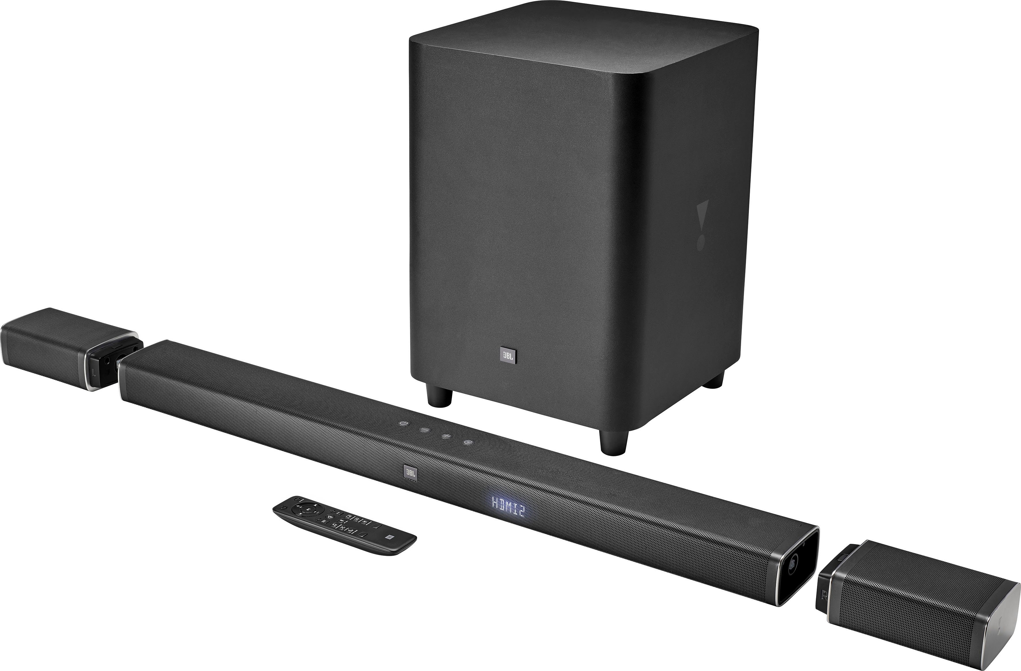 JBL BAR 5.1 5.1 Soundbar (Bluetooth, 510 W, mit kabellosen Surround