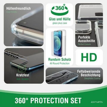 4smarts Smartphone-Hülle 4Smarts 360° Protection Set Mag Safe für iPhone 13