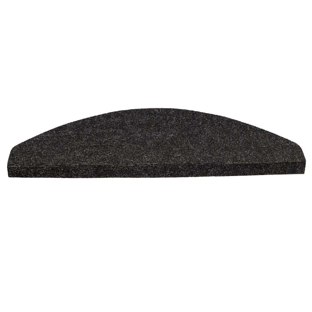 vidaXL Stufenmatte Stufenmatten Selbstklebend 10 Stk. Anthrazit 65x22,5x3,5 cm, Anre, Höhe: 3.5 mm – Bild 4 von 5