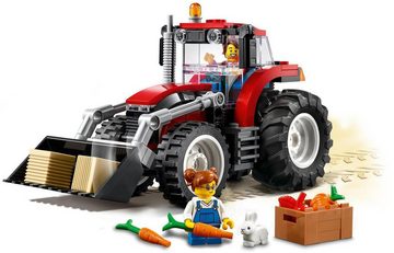 LEGO® Konstruktionsspielsteine Traktor (60287), LEGO® City, (148 St), Made in Europe