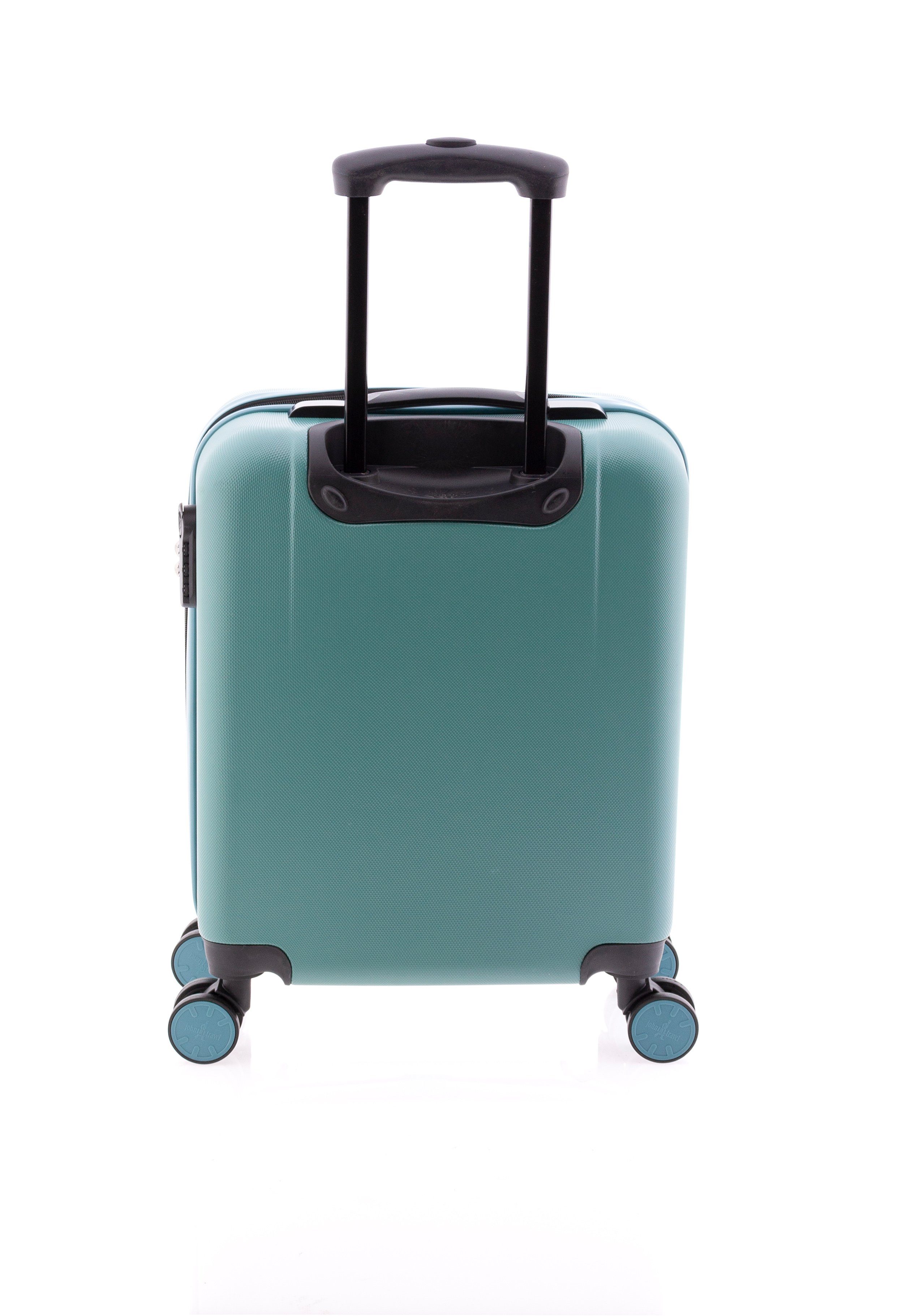 John Travel Handgepäck-Trolley Koffer 55 cm, 4 Rollen, 2,6 kg, 38 Liter, div. Farben