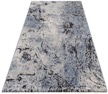 Teppich Mista 2584, Carpet City, rechteckig, Höhe: 9 mm, Kurzflor, Abstrakt, Multicolor, Weich