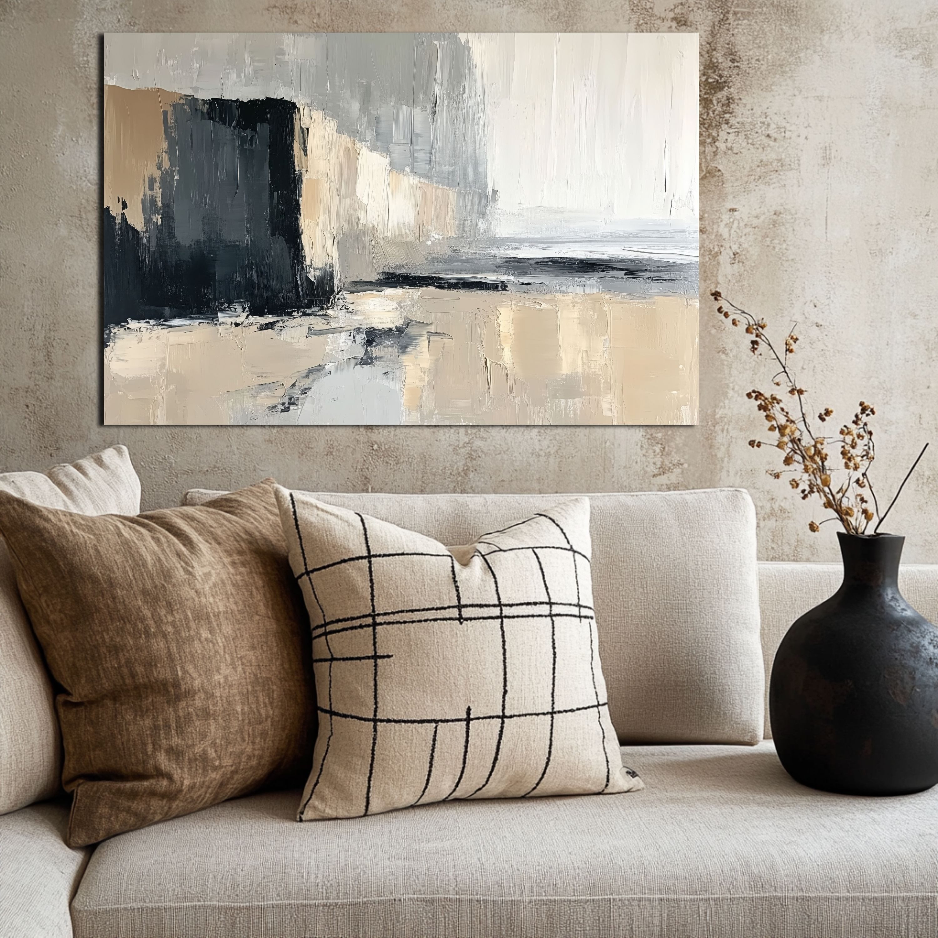 DARO Design Leinwandbild Modern Abstrakt Wandbilder günstig online kaufen