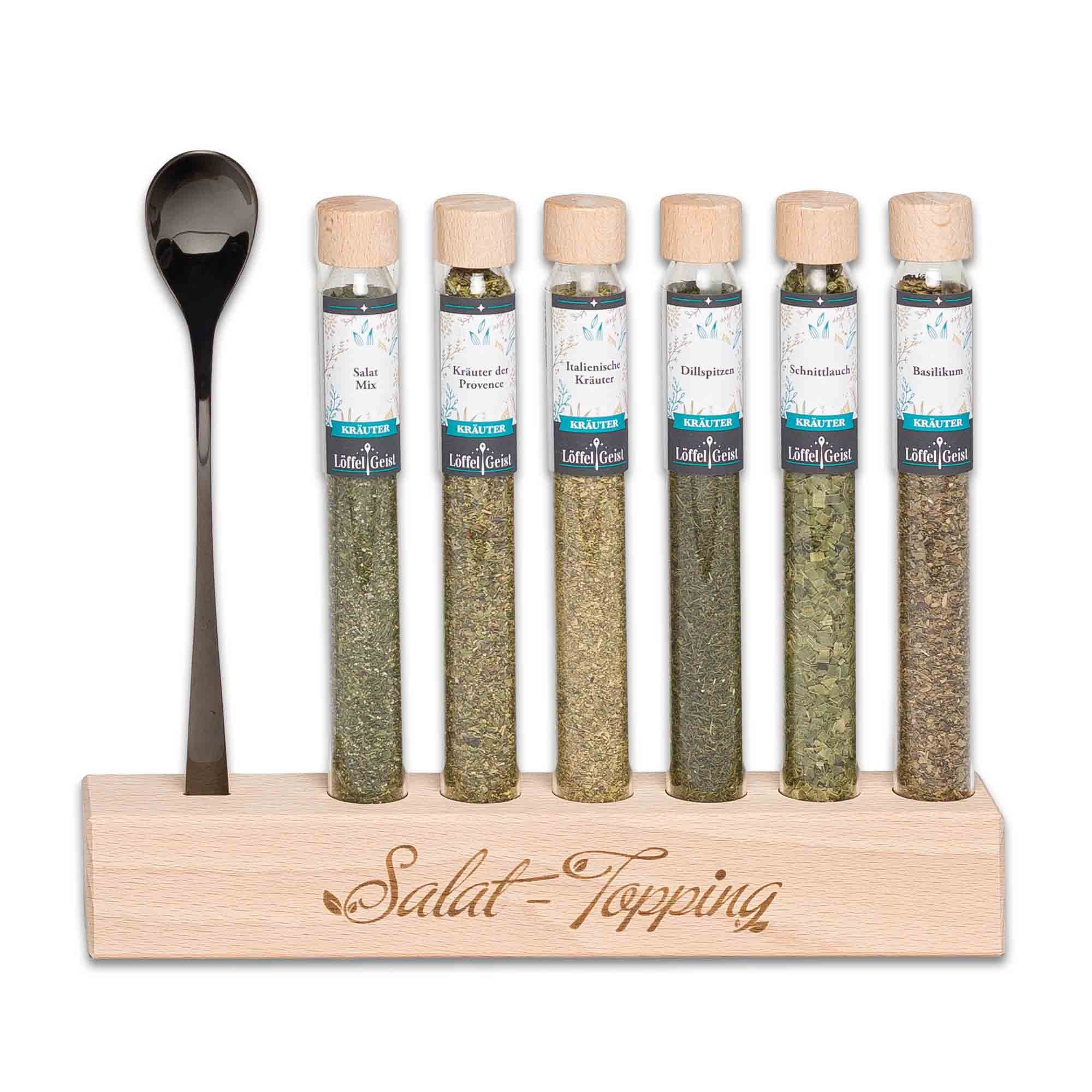 Löffelgeist Lebensmittel-Geschenkset Salat Topping