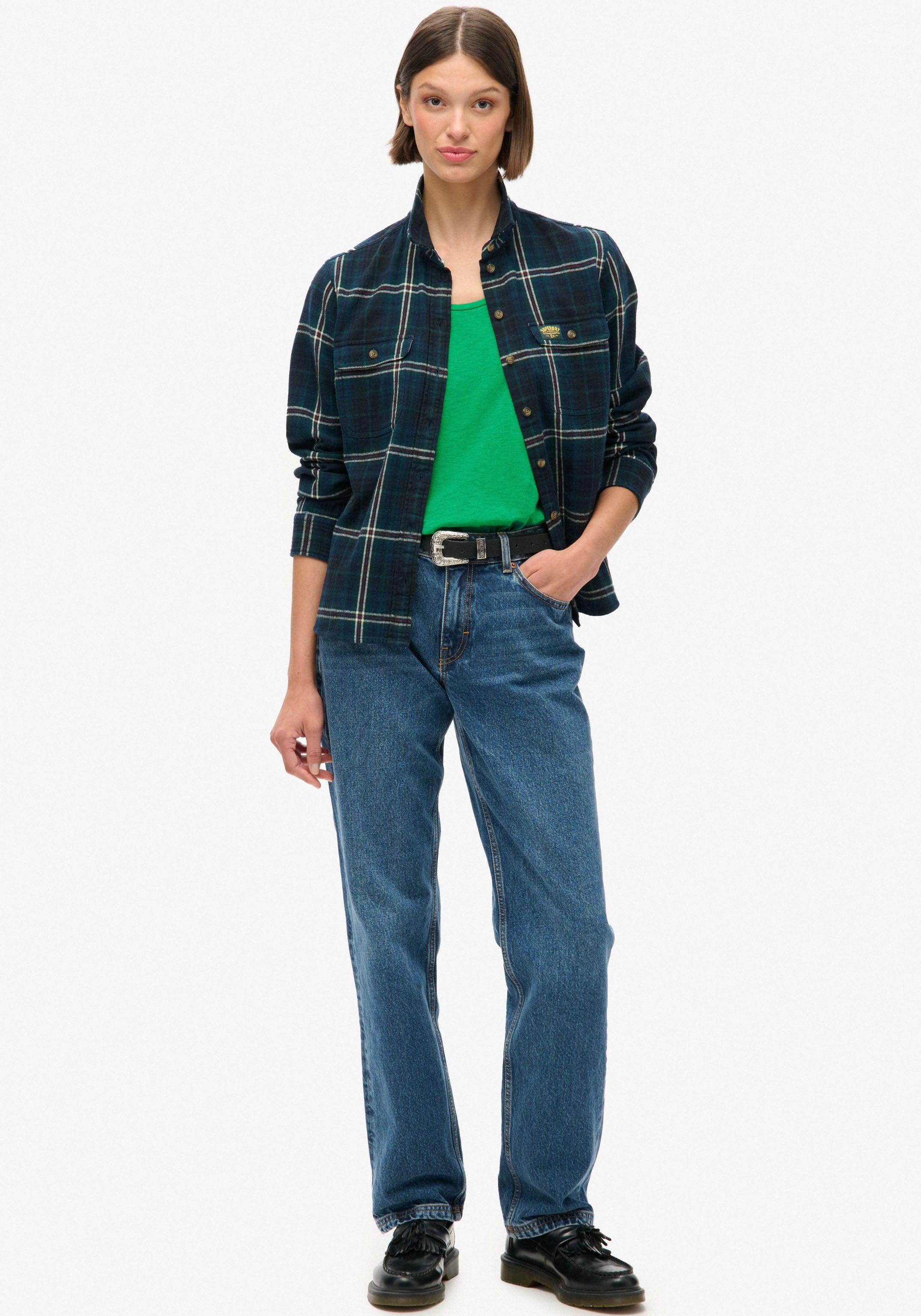 Superdry Kurzarmshirt SCOOP NECK TEE günstig online kaufen