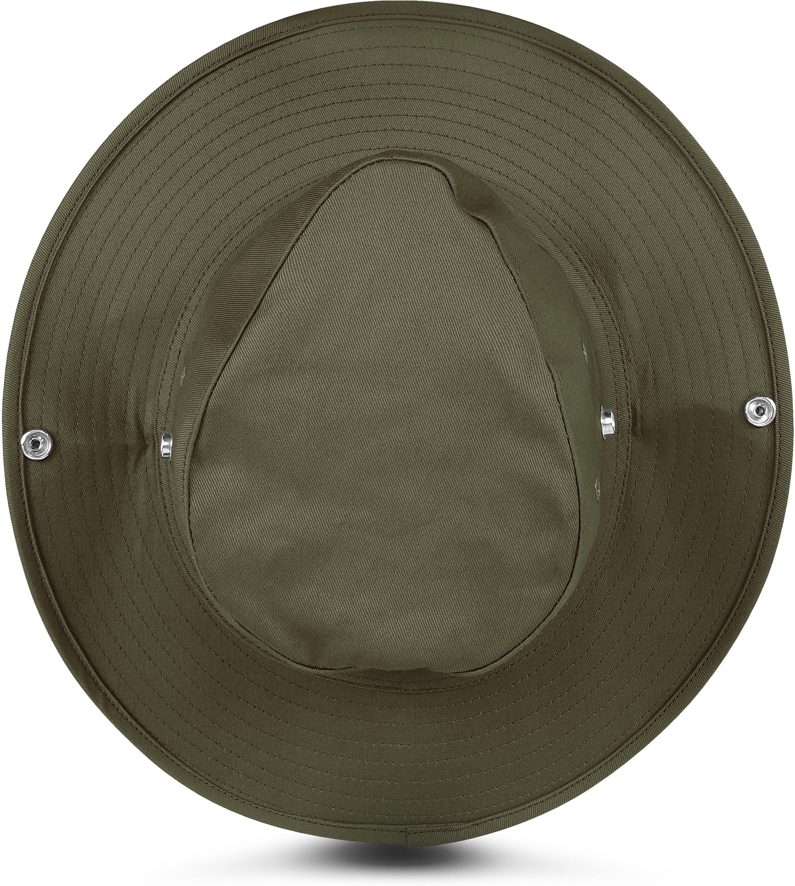 normani Outdoorhut Buschhut Outback Schlapphut mit Nackenschutz Fischerhut Sommerhut Strandhut Wanderhut – Bild 5 von 5
