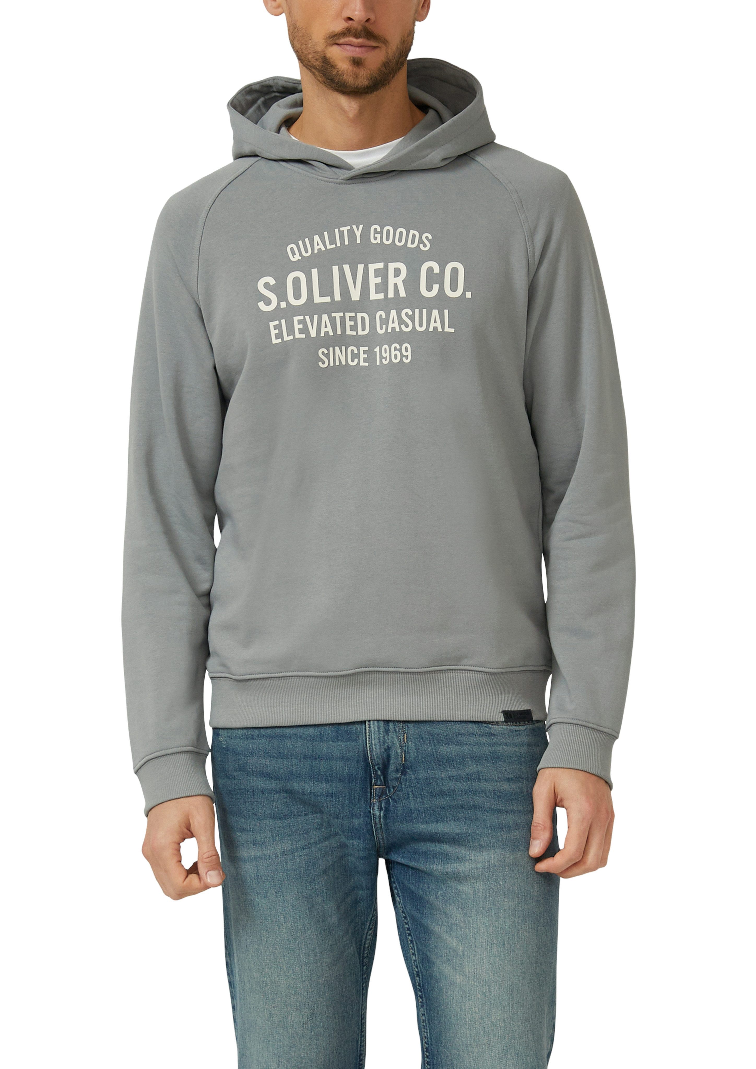 s.Oliver Hoodie mit Logo Print günstig online kaufen