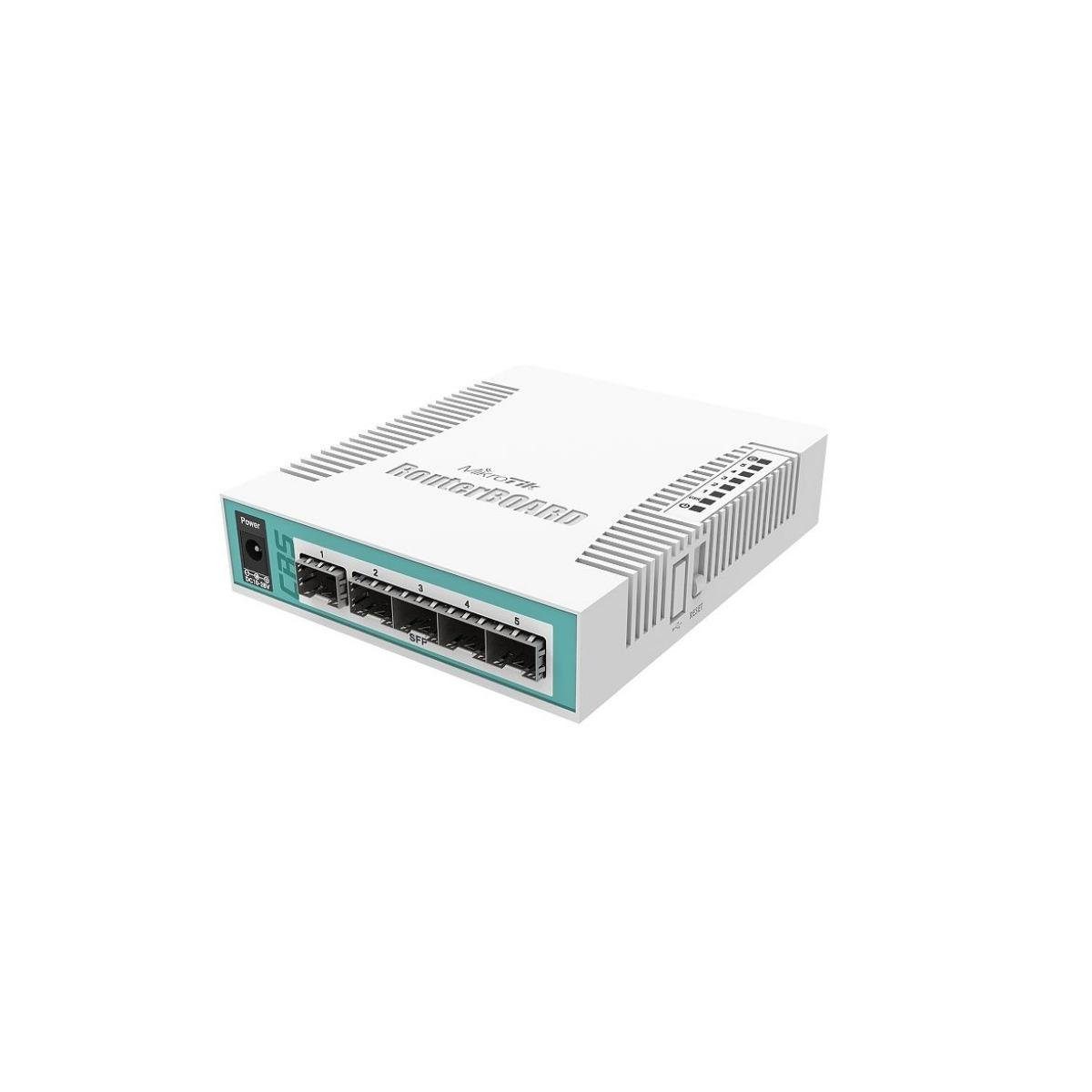 Switch Router MikroTik mit QAC8511... Netzwerk-Switch 106-1C-5S Cloud - CRS106-1C-5S