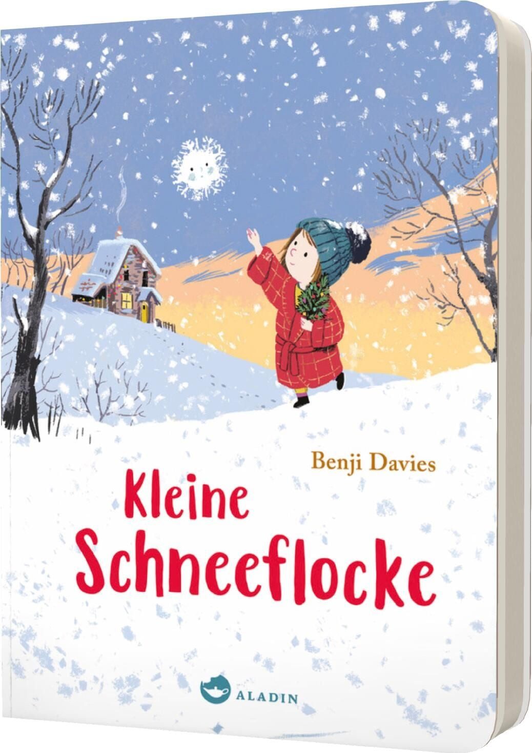 Kleine Schneeflocke / Benji Davies, Süßes Pappbilderbuch zu Weihnachten