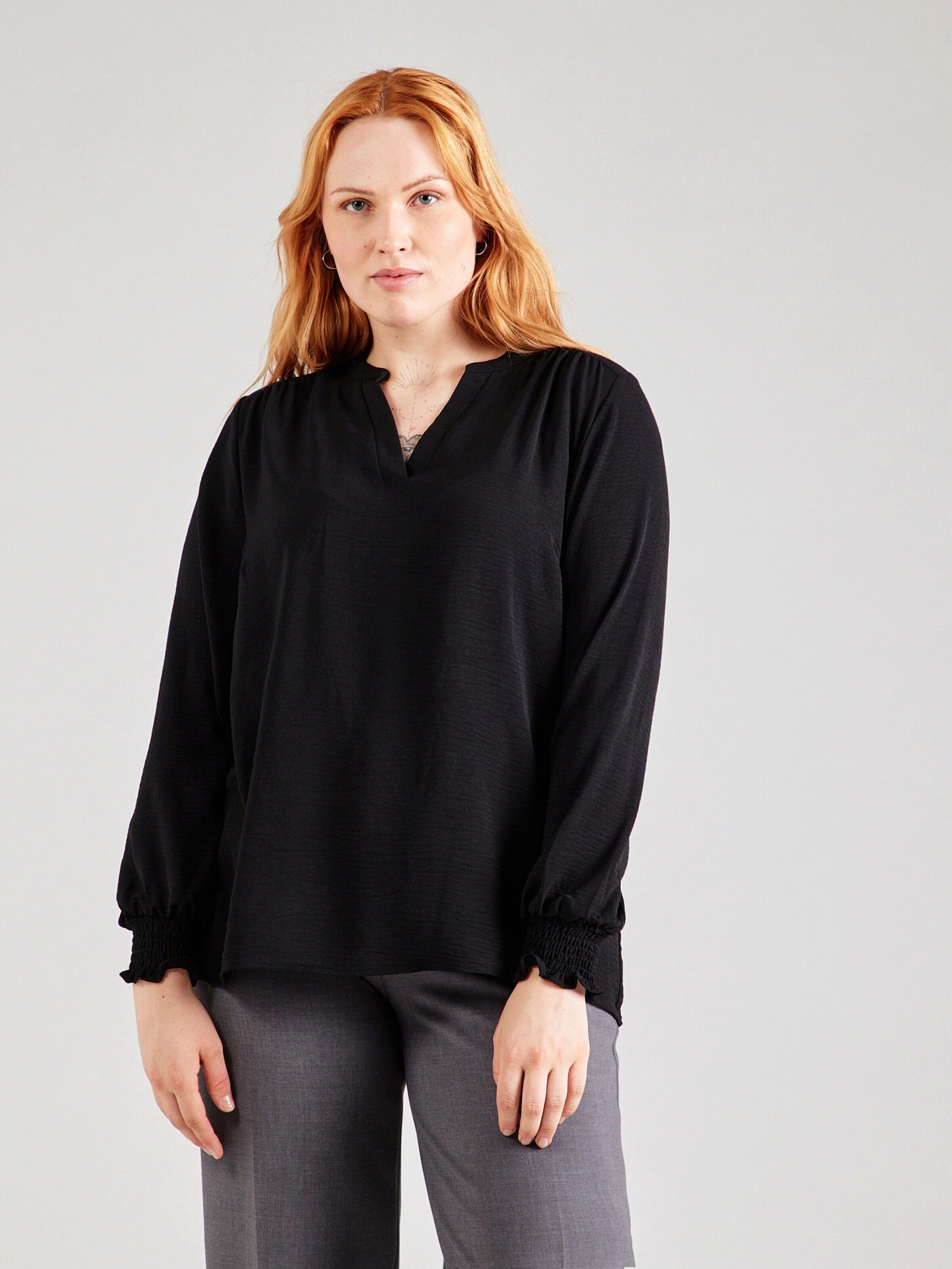 ONLY CARMAKOMA Blusentop CARMetta (1-tlg) Drapiert/gerafft günstig online kaufen