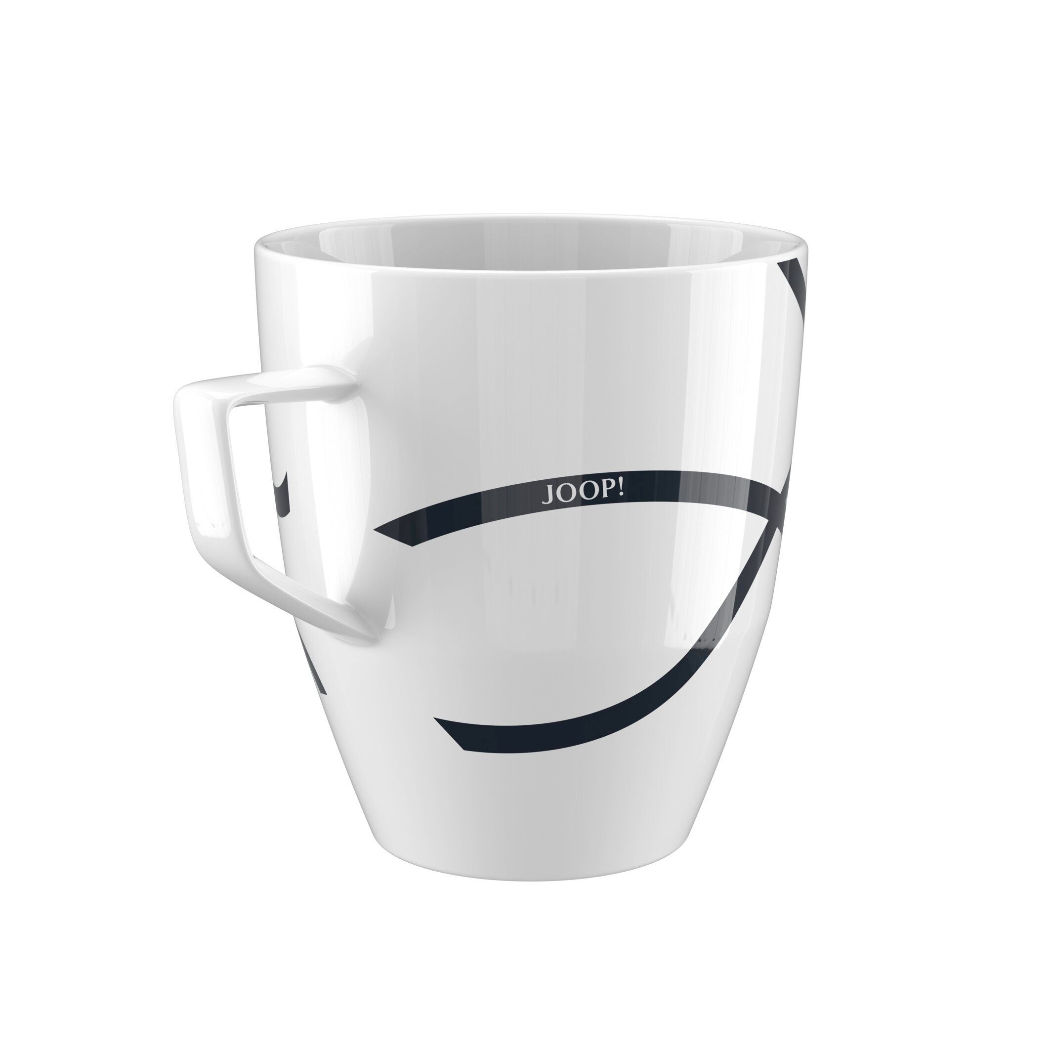 JOOP! Becher JOOP! LIVING - DINING GLAMOUR MUG RIBBON, 1-tlg., Porzellan