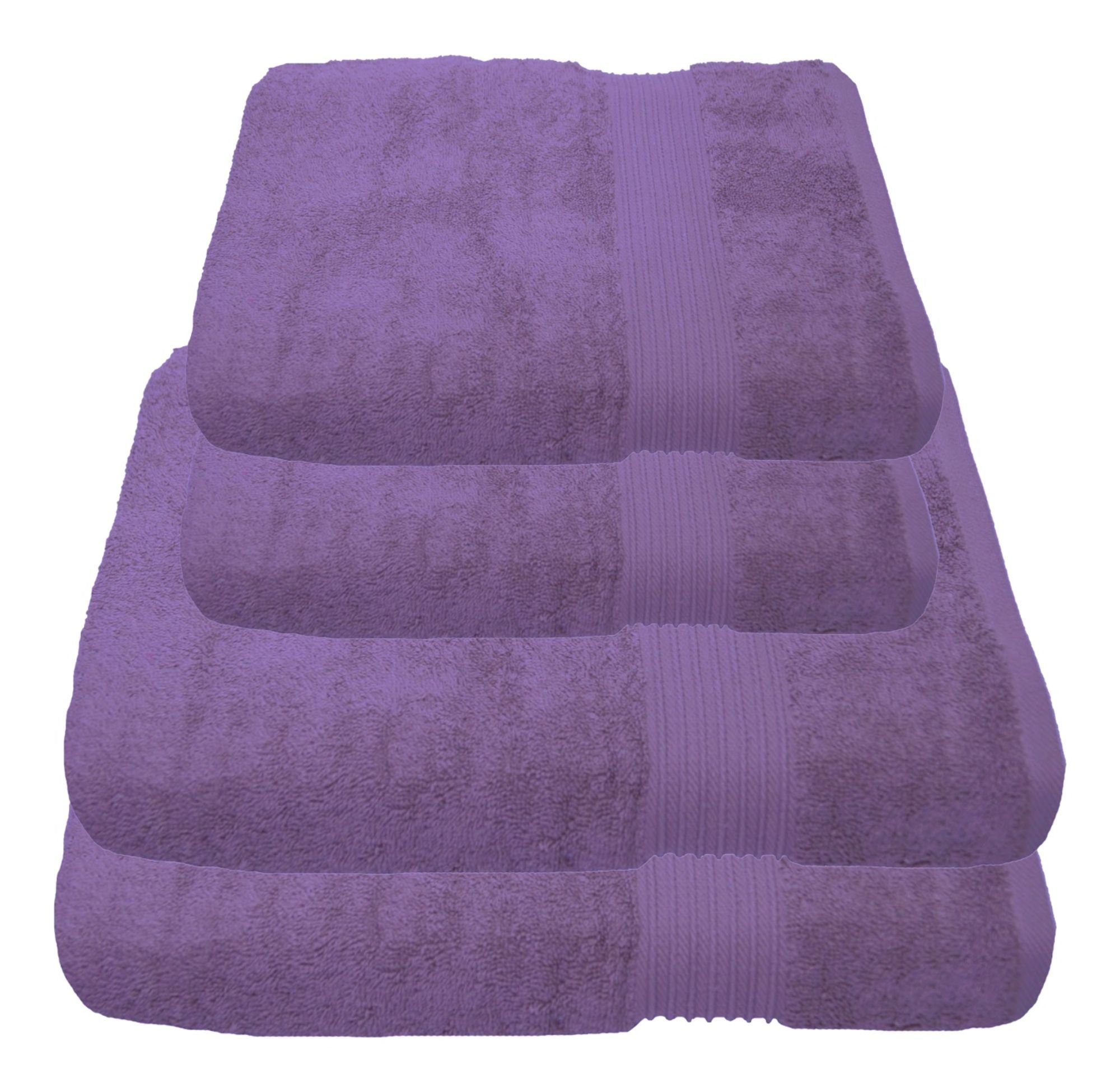 Julie Julsen Handtücher 4-Handtücher-Lavendel, Baumwolle (4-St) günstig online kaufen