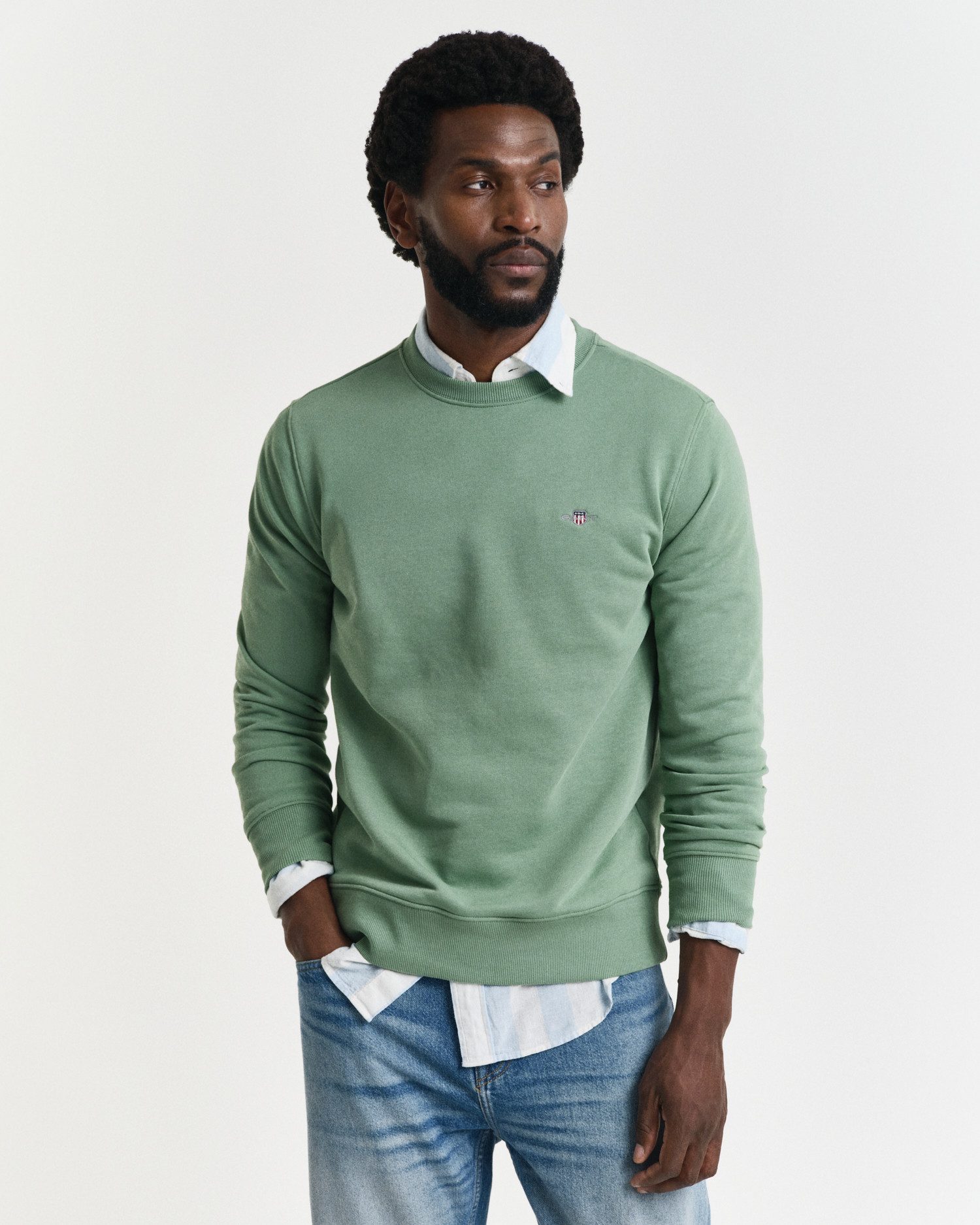 Sweatshirt REG SHIELD C-NECK SWEAT