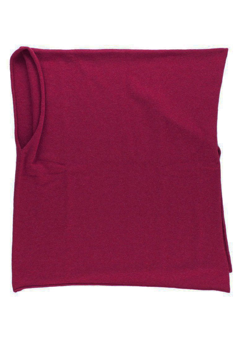 William Lockie Strickponcho SP-Shawl-Plain Damenponcho mit Rollsaum ca. 70 cm X 65 cm