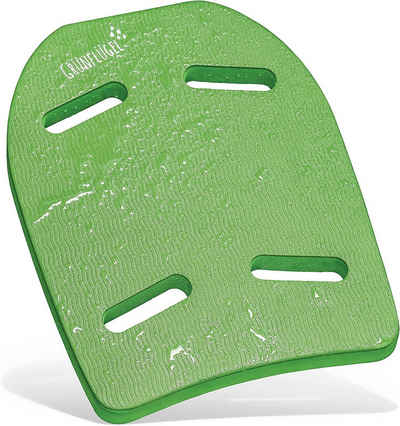 Grünflügel Schwimmbrett Kinder Bio-TPE - Schwimmhilfe Kinder 3-6 Jahre, BIO-TPE Foam, Zwei Griffmulden, vielseitig Hautfreundliche Oberfläche