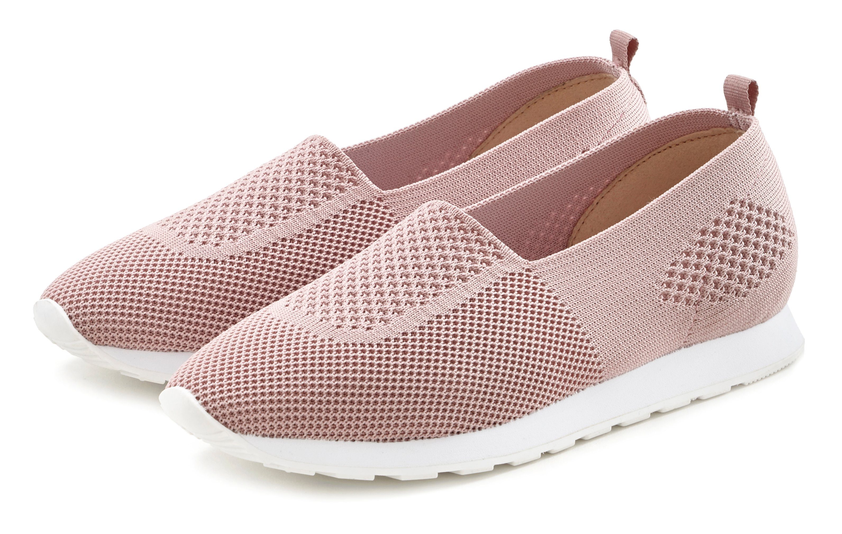 LASCANA Slip-On Sneaker aus Textil vegan online kaufen | OTTO